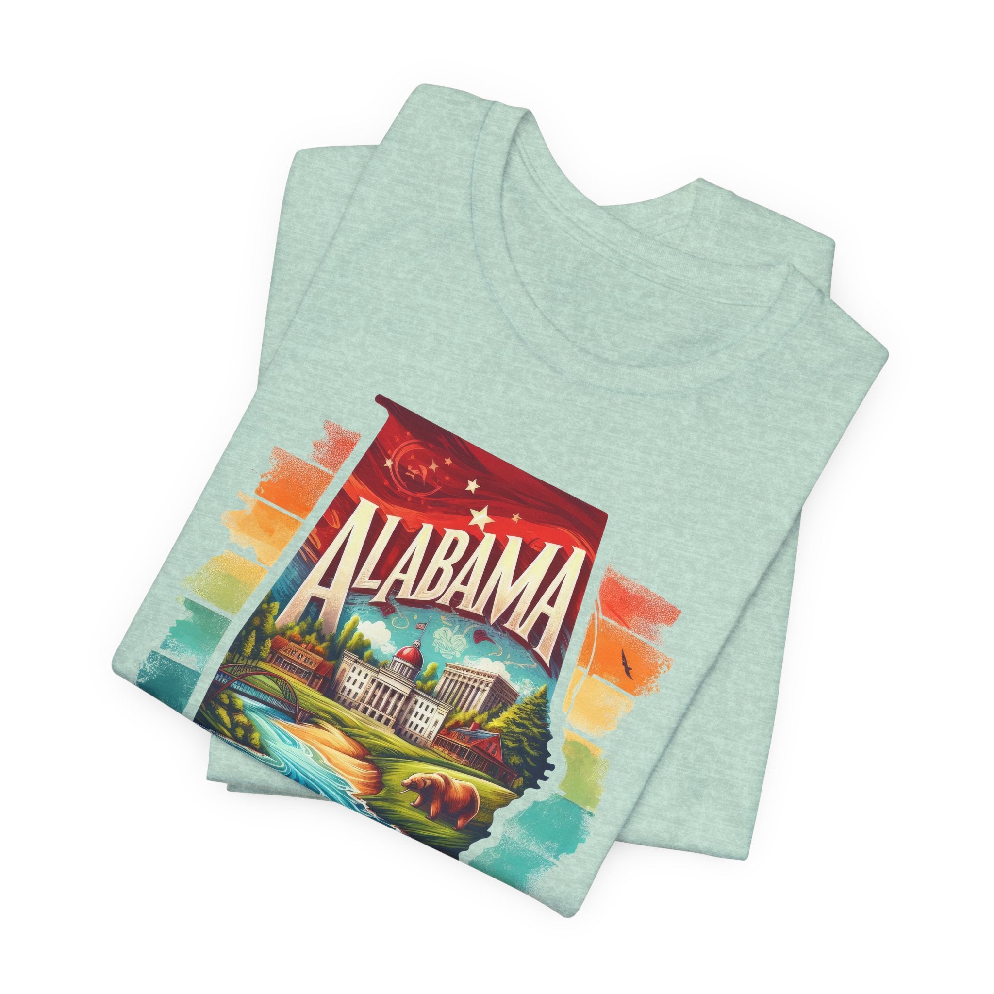 Alabama State Pride Jersey Tee - Deez Teez