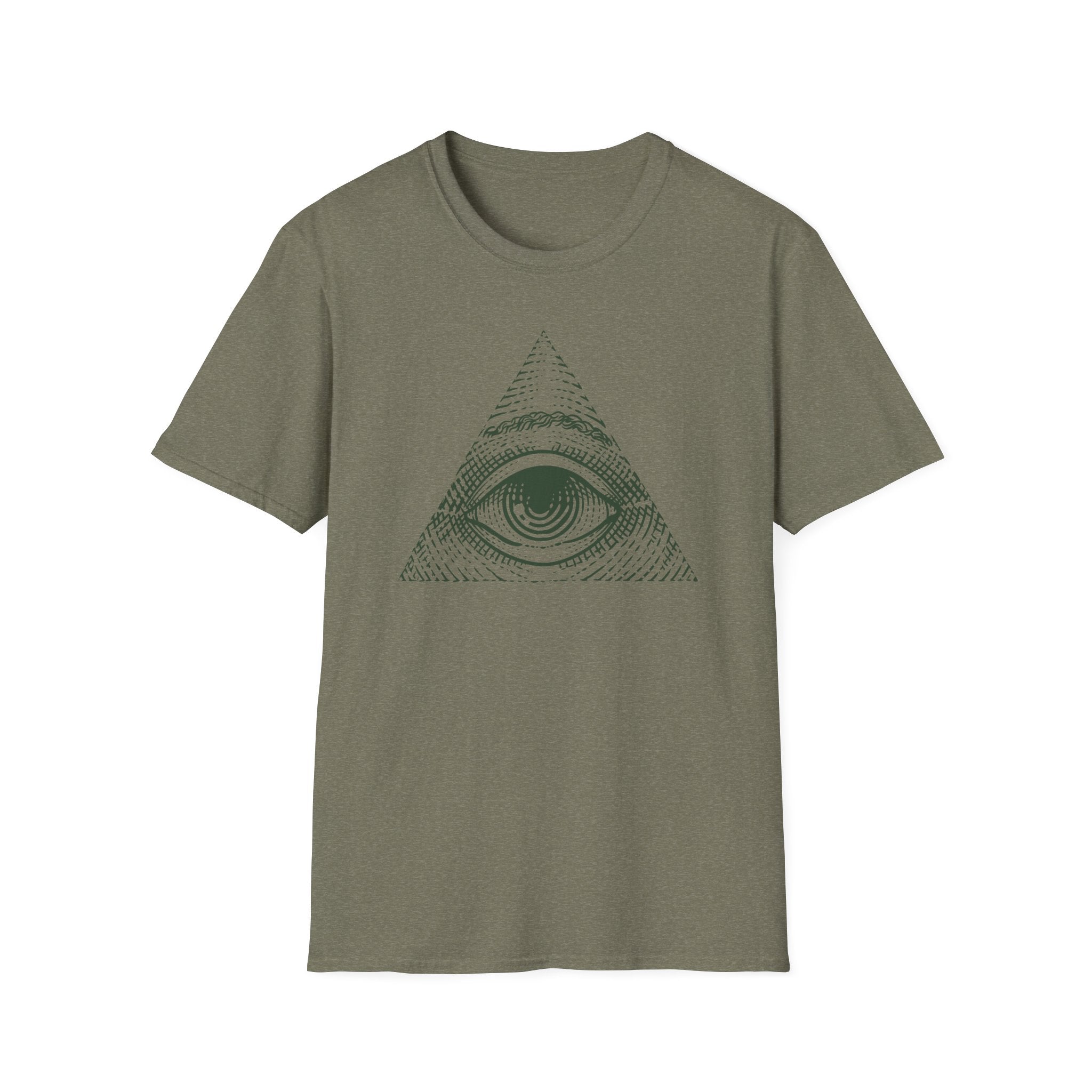 Illuminati Eye T-Shirt | Mysterious All-Seeing Eye Design - Deez Teez
