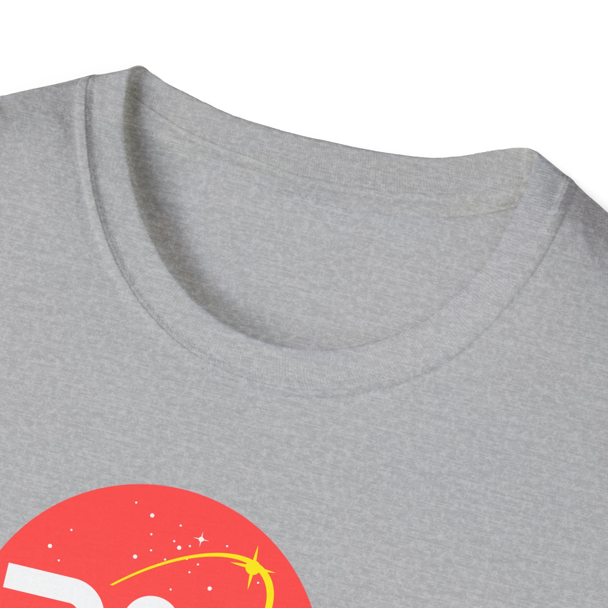 "Spaced Out" Parody Space Emblem T-Shirt | Astro Science Humor Tee - Deez Teez