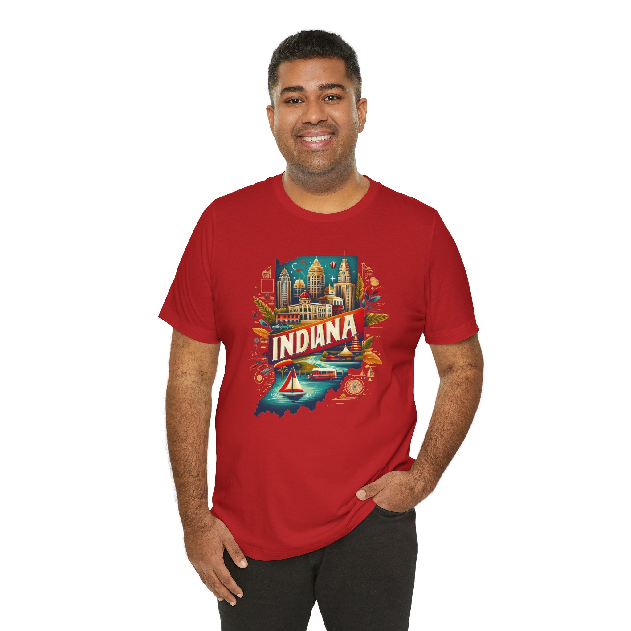 Indiana State Pride Tee - Deez Teez