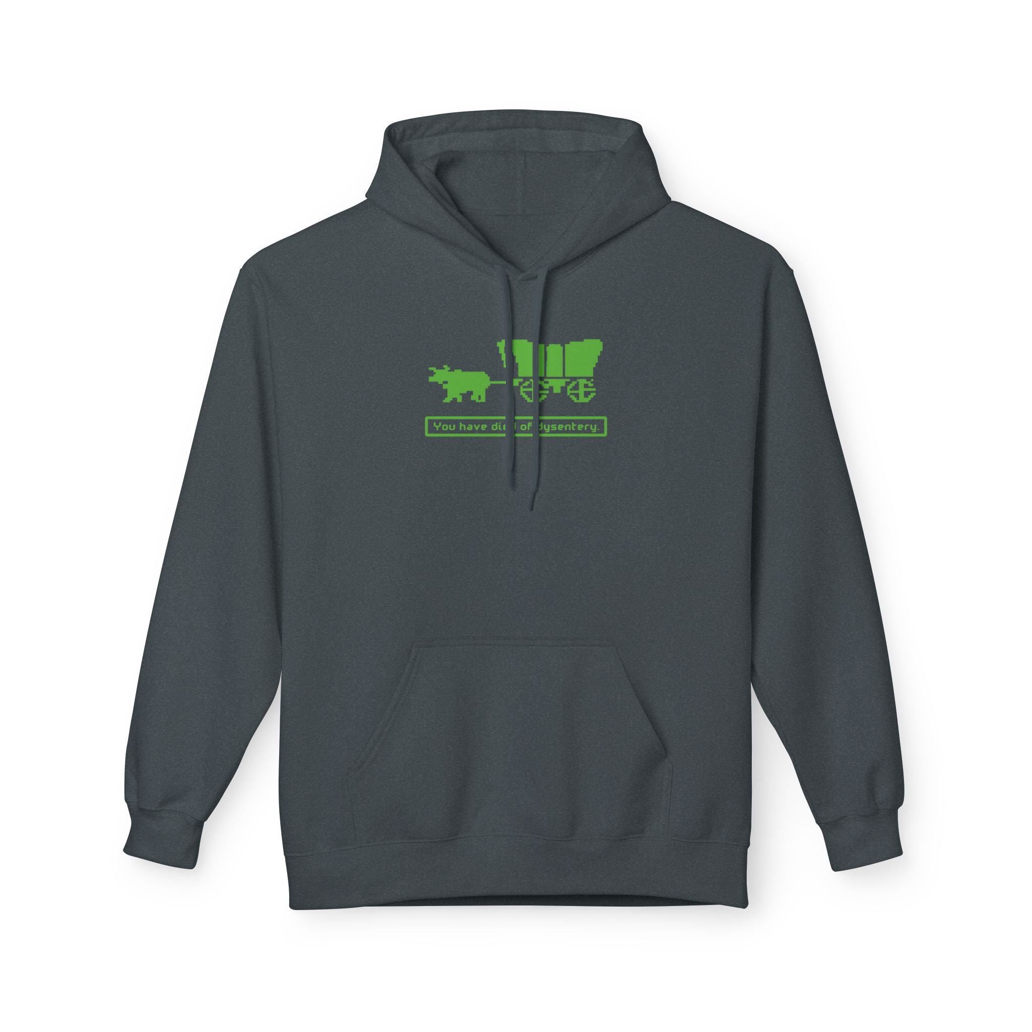 You Have Died of Dysentery Hoodie | Oregon Trail Video Game Classic Sweatshirt - Deez Teez