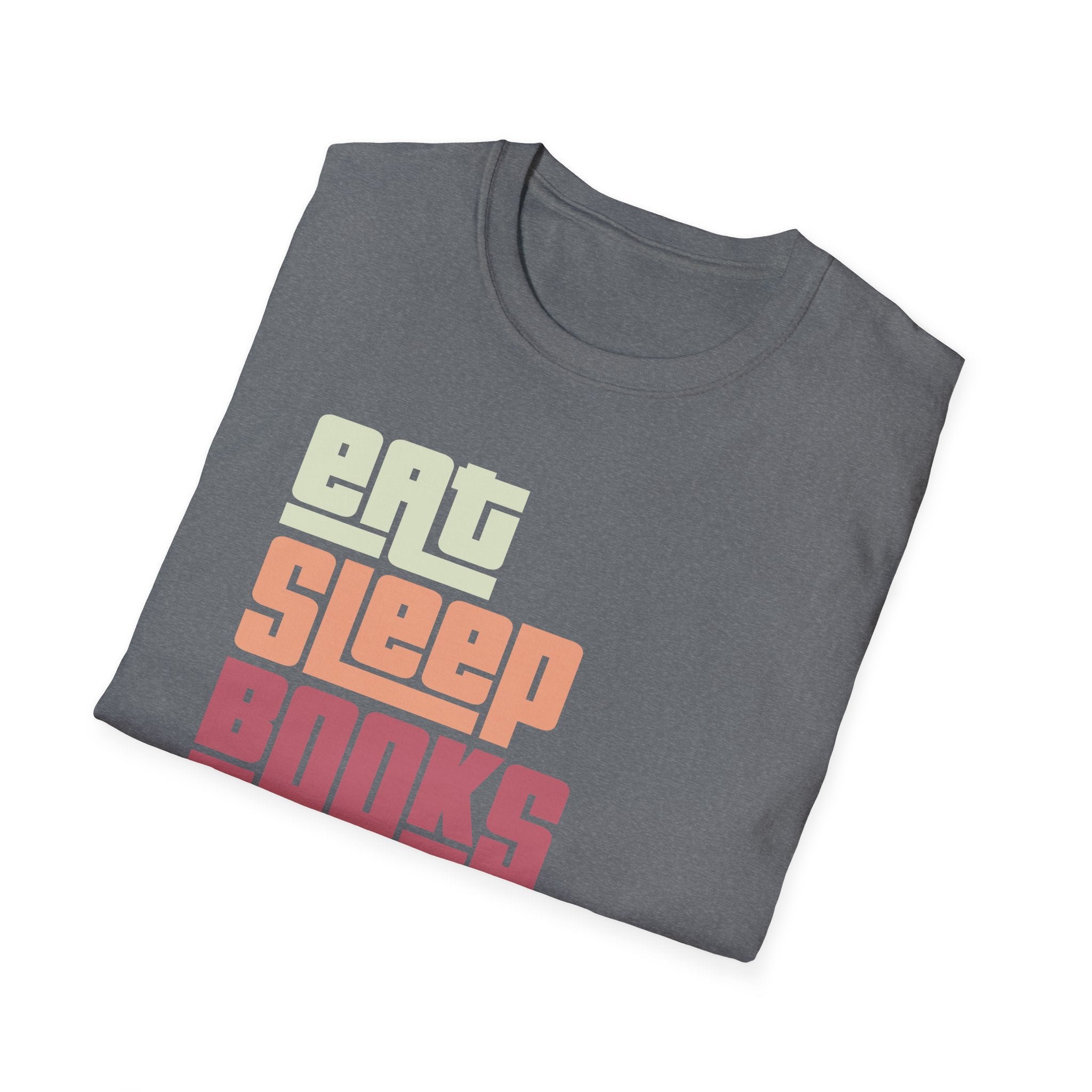 'Eat. Sleep. Books. Repeat.' Reader Life T-Shirt | Book Lover Tee - Deez Teez
