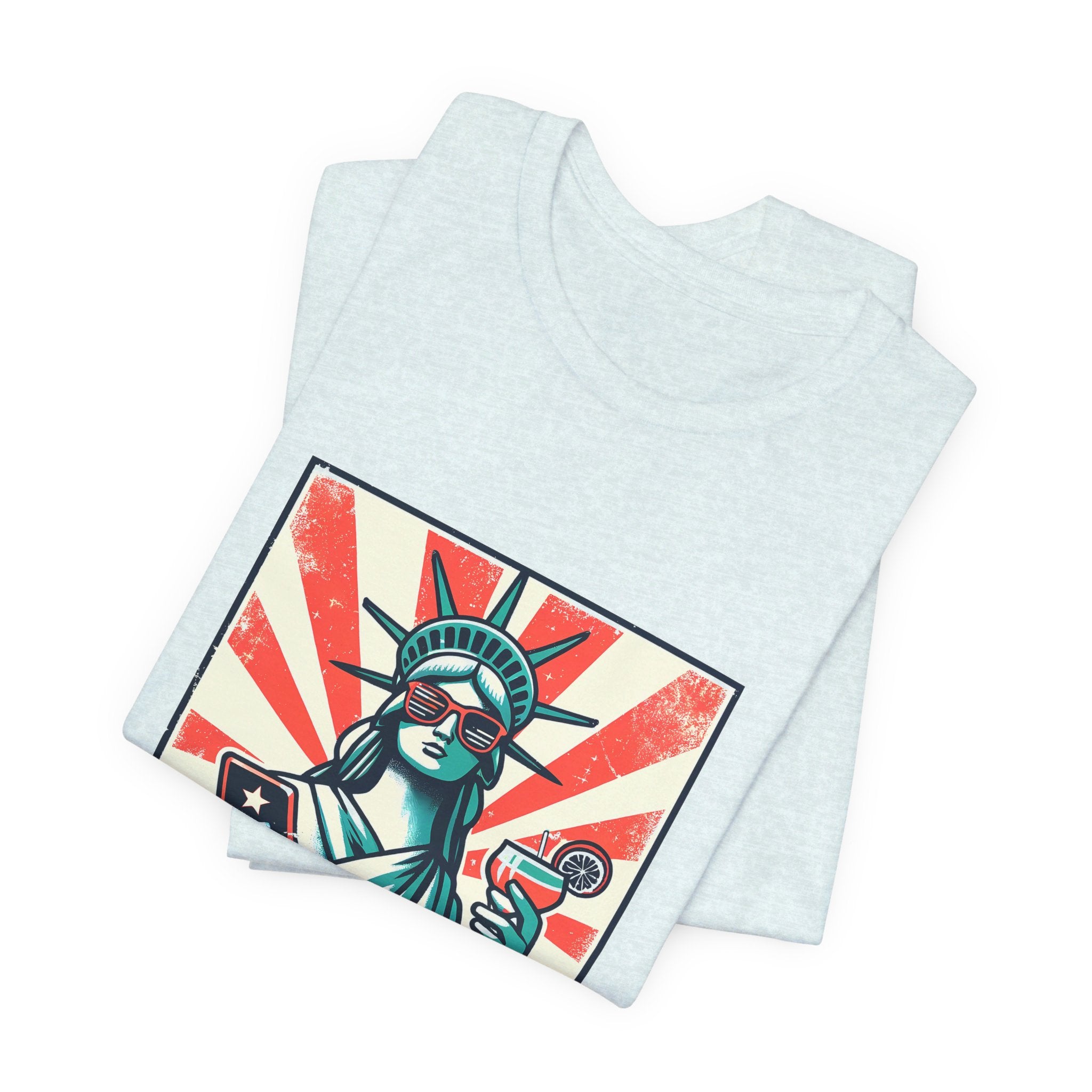 Party in the USA Patriotic T-Shirt - Deez Teez