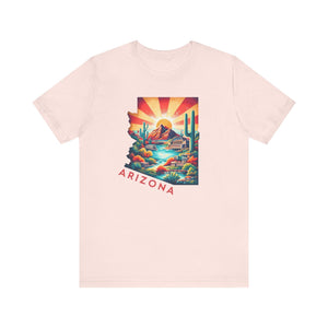 Arizona State Pride Jersey T-Shirt - Deez Teez