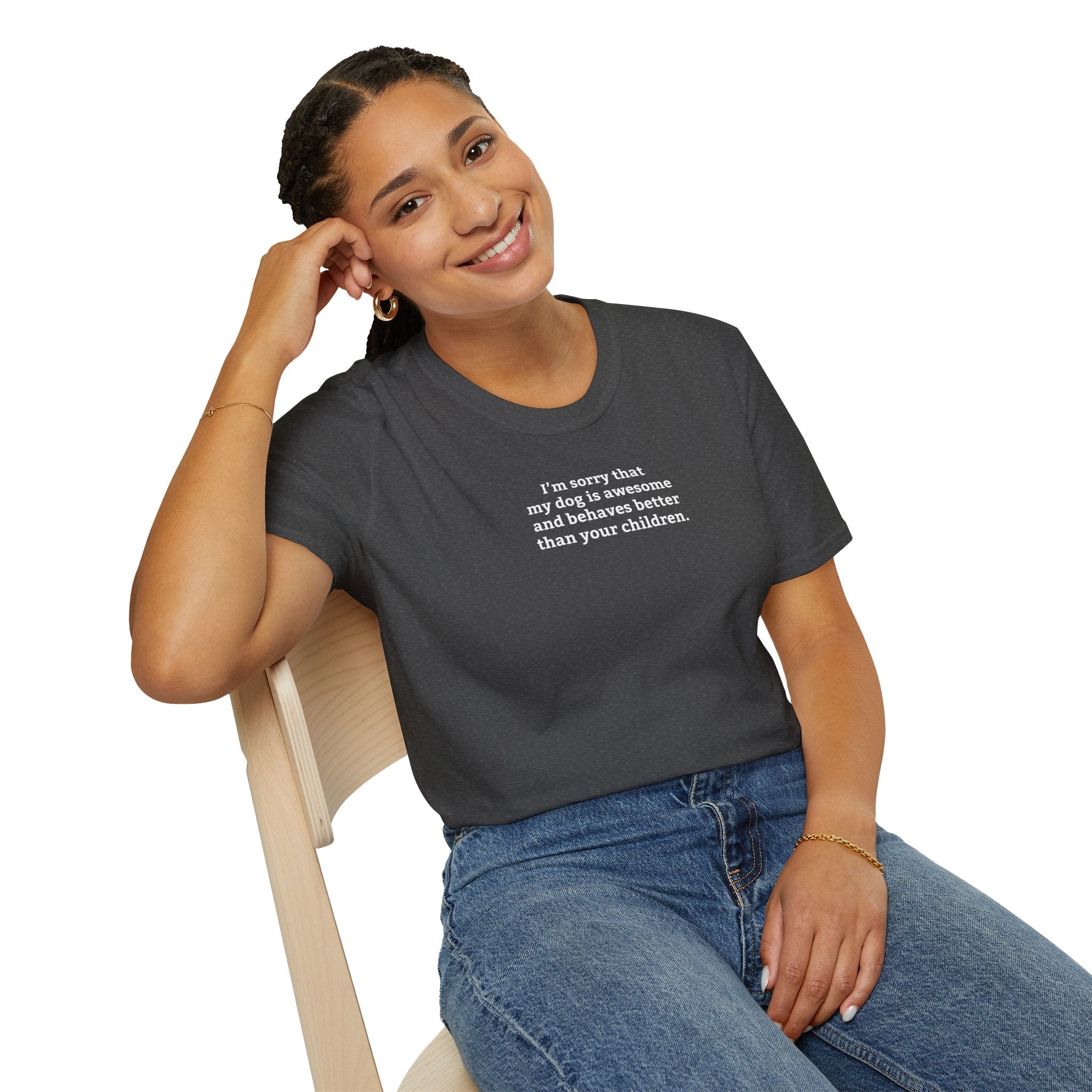 'I'm Sorry My Dog Is Awesome' T-Shirt | Dog Parent Pride Tee - Deez Teez