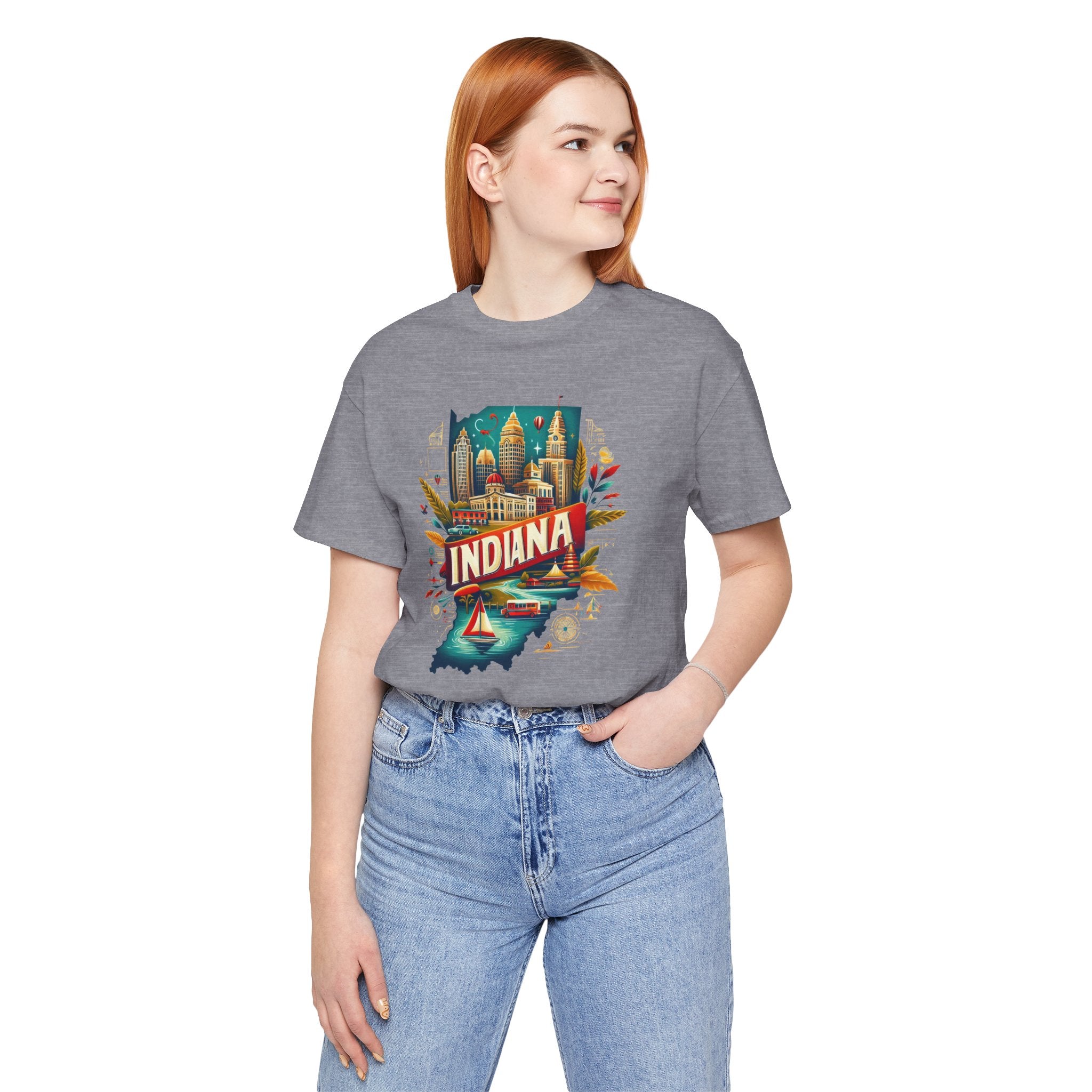 Indiana State Pride Tee - Deez Teez