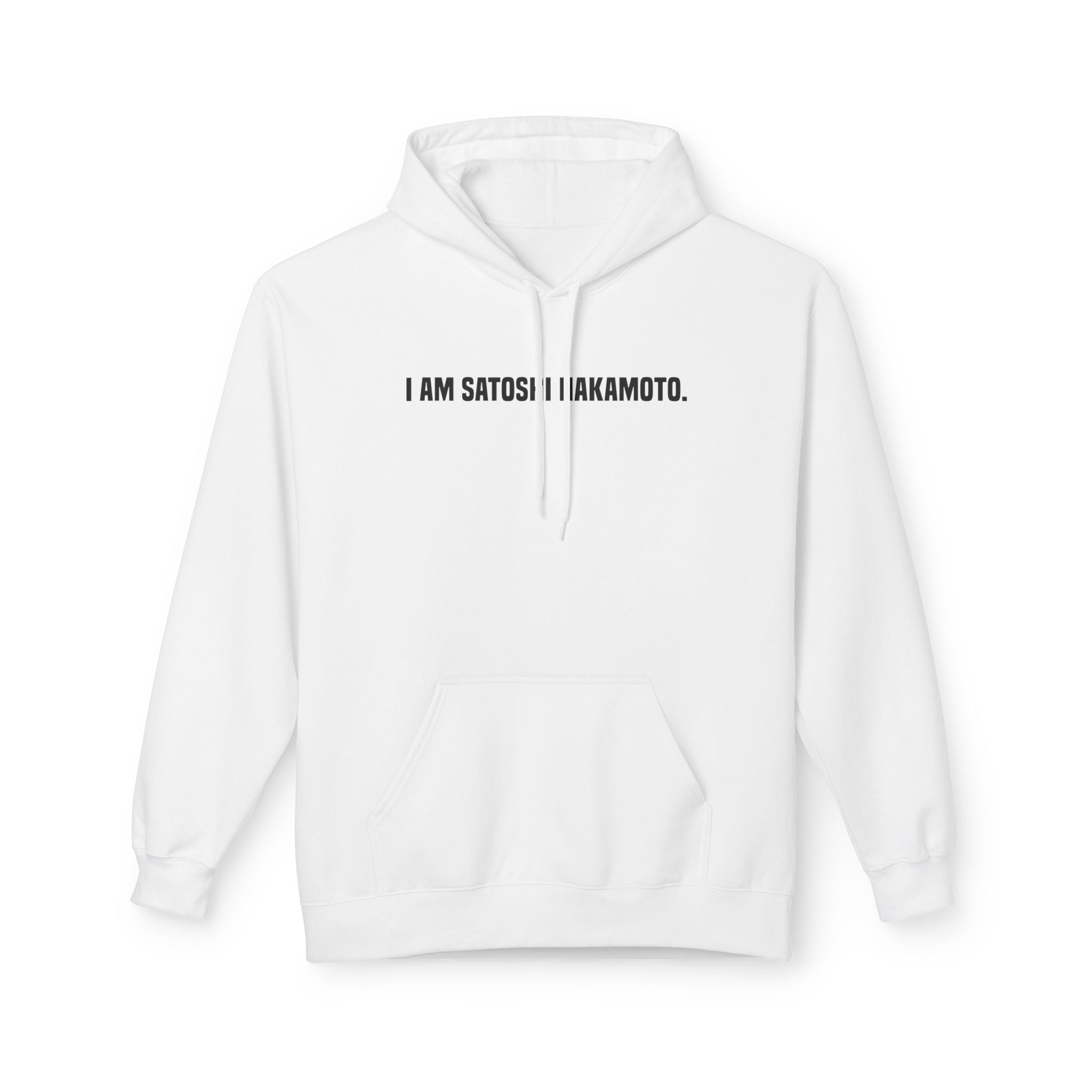 'I Am Satoshi Nakamoto' Hoodie | Cryptocurrency Creator - Deez Teez