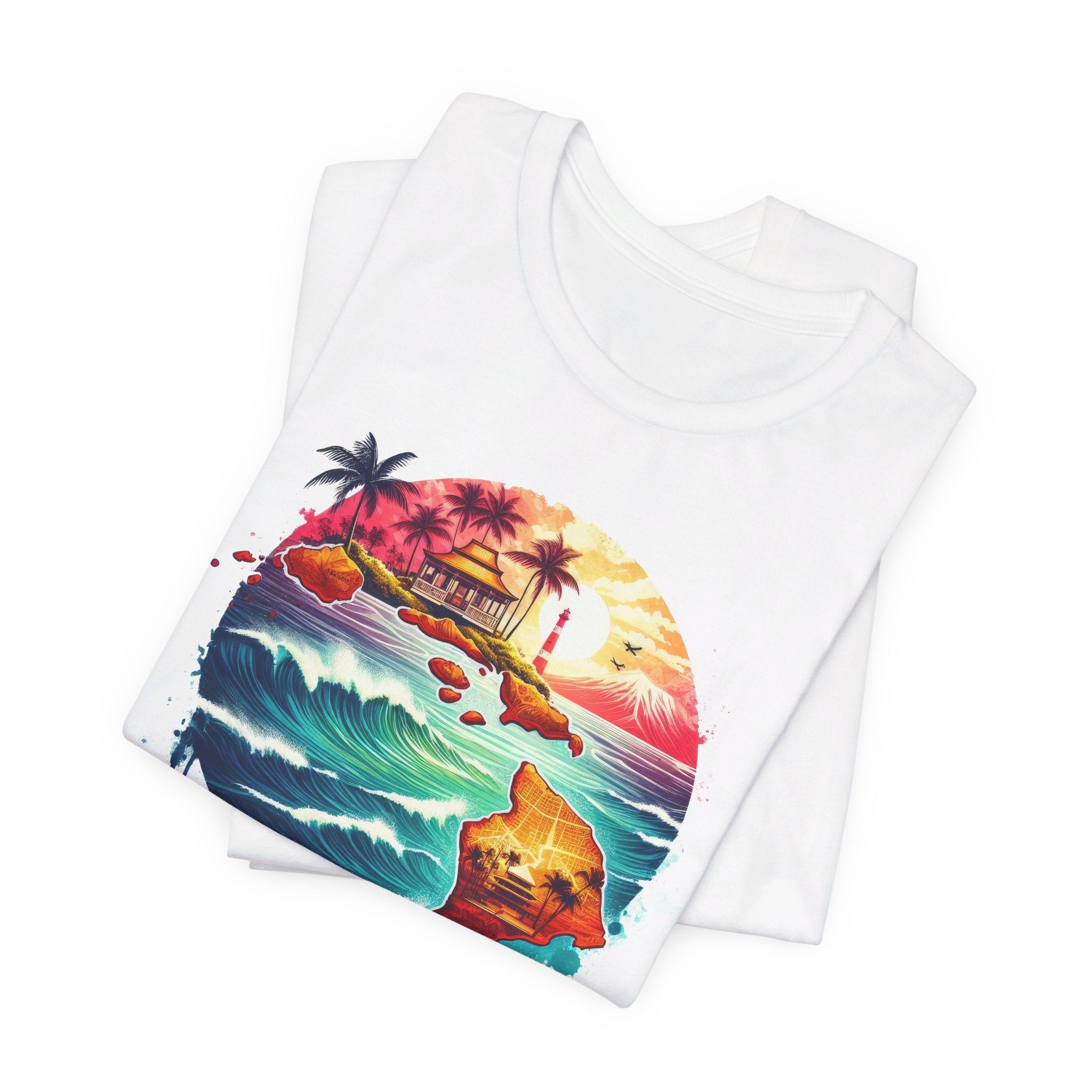 Hawaii State Pride T-Shirt | State of Hawaii Graphic Tee - Deez Teez
