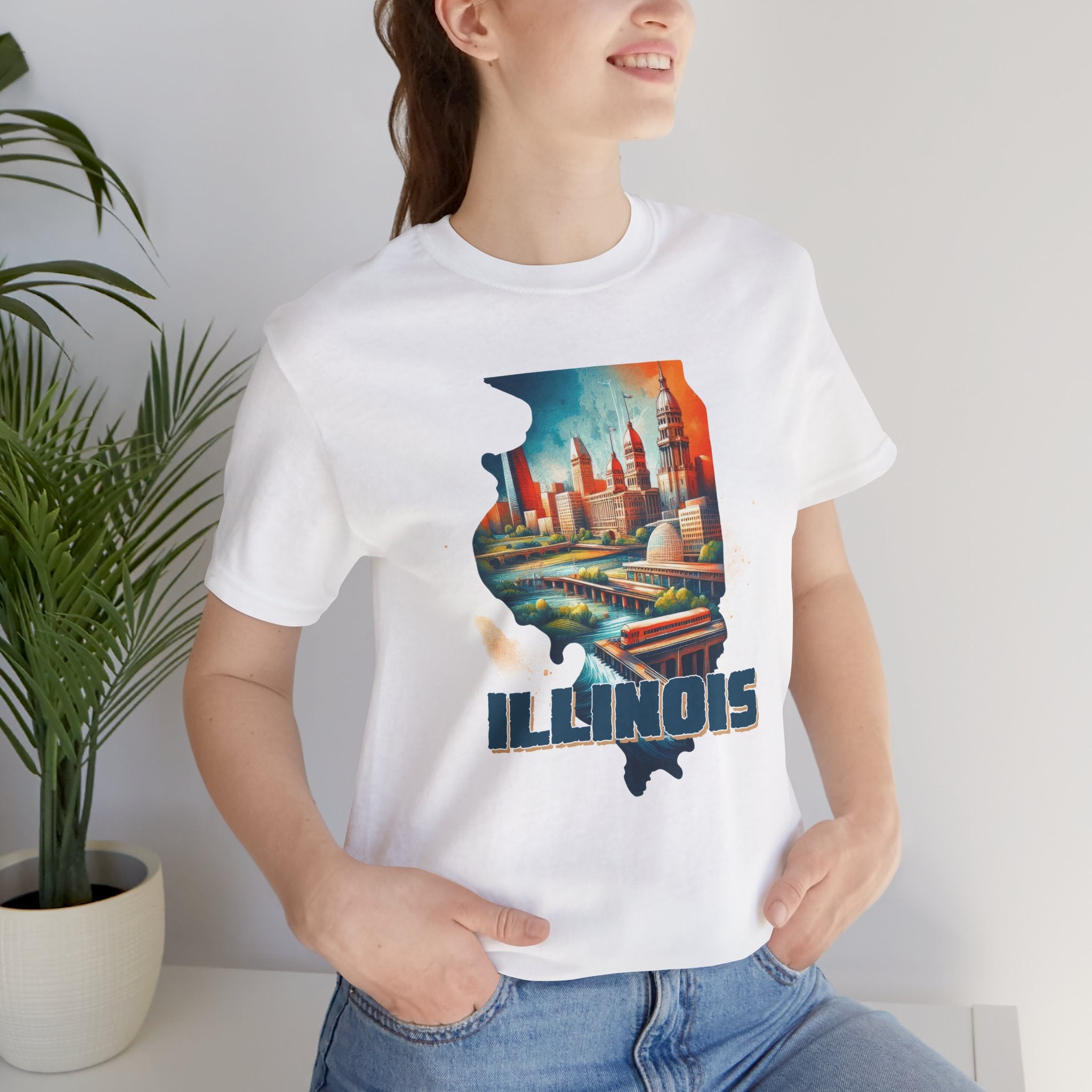 Illinois State Pride Tee - Deez Teez