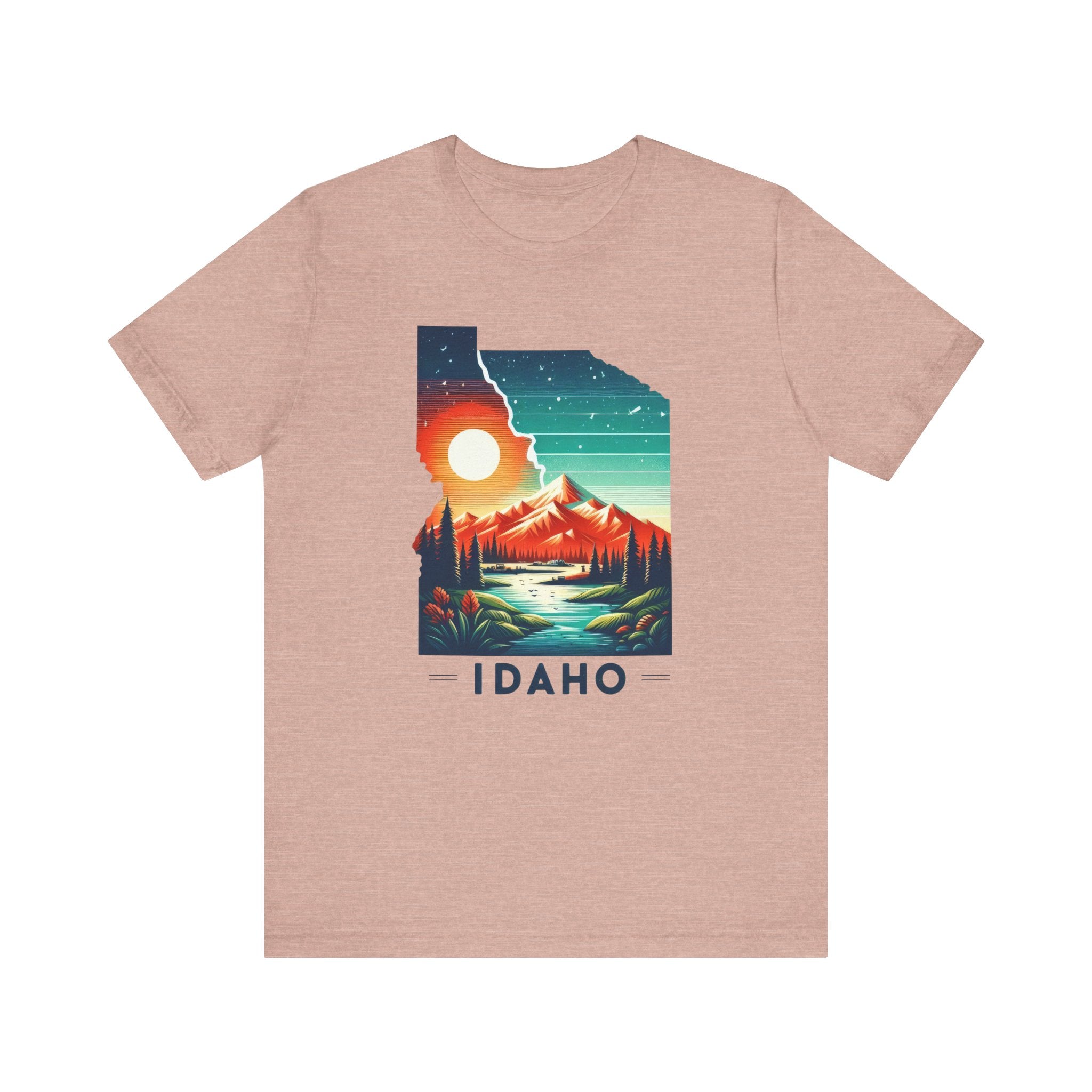 Idaho State Pride T-Shirt | State of Idaho Graphic T-Shirt - Deez Teez