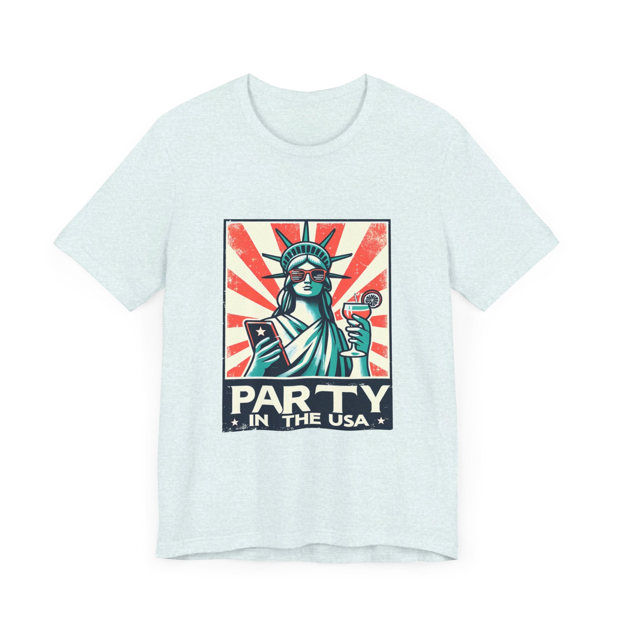 Party in the USA Patriotic T-Shirt - Deez Teez
