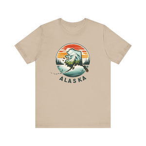 Alaska State Pride Jersey T-Shirt - Deez Teez