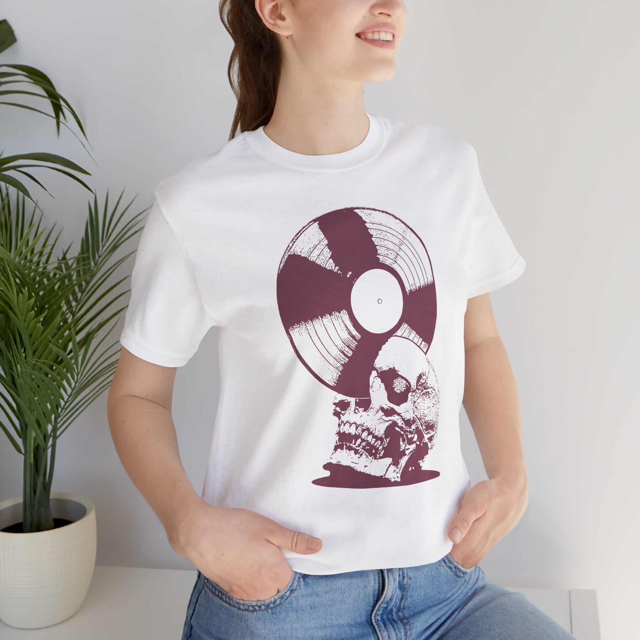 Crackin' Skulls Music Album Tee | Music Blows Your Mind Tee - Deez Teez