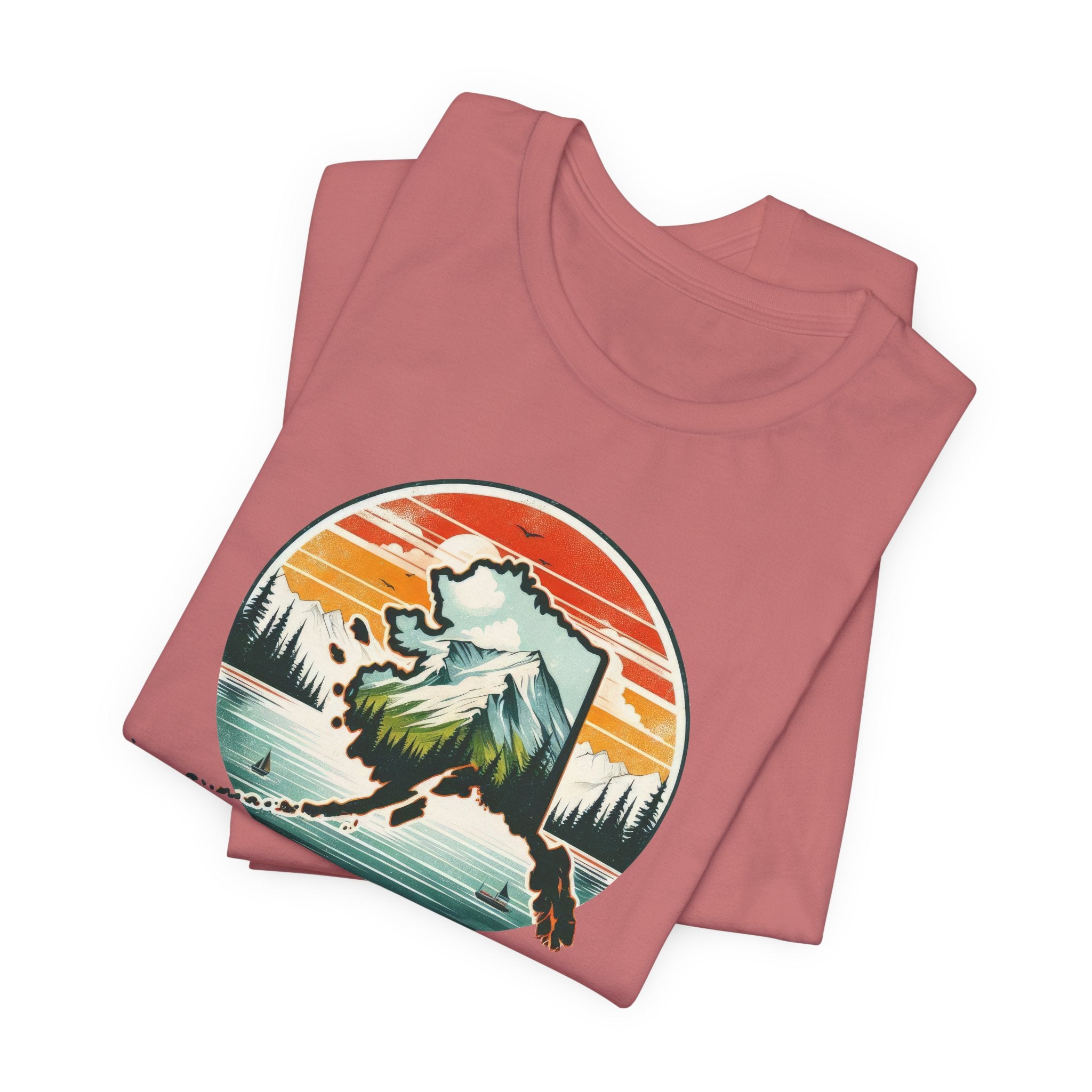 Alaska State Pride Jersey T-Shirt - Deez Teez