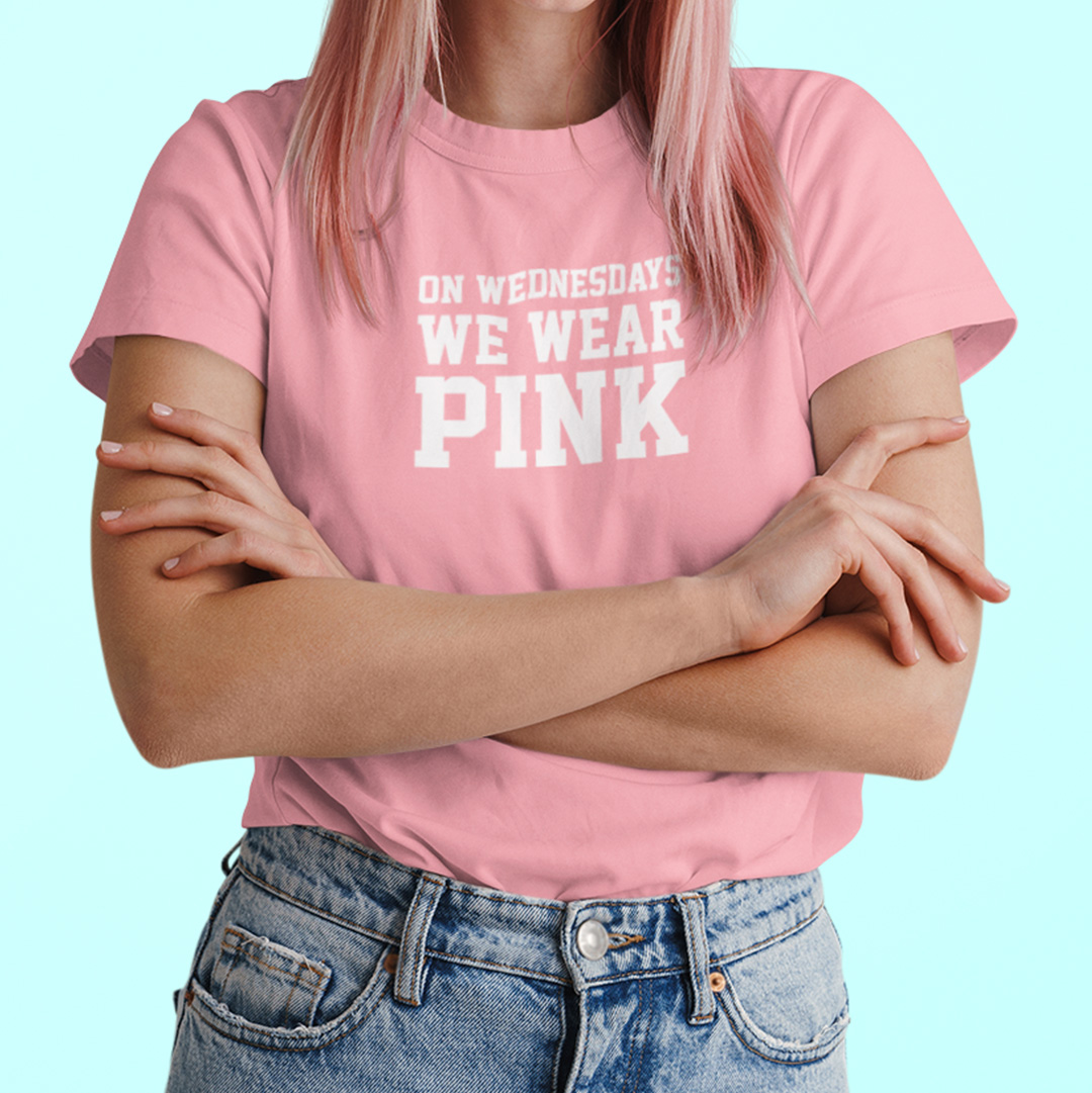 'On Wednesdays We Wear Pink' Tshirt