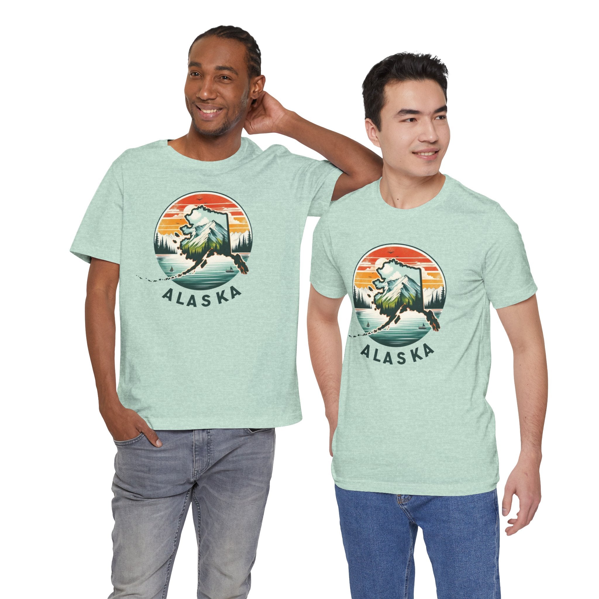 Alaska State Pride Jersey T-Shirt - Deez Teez