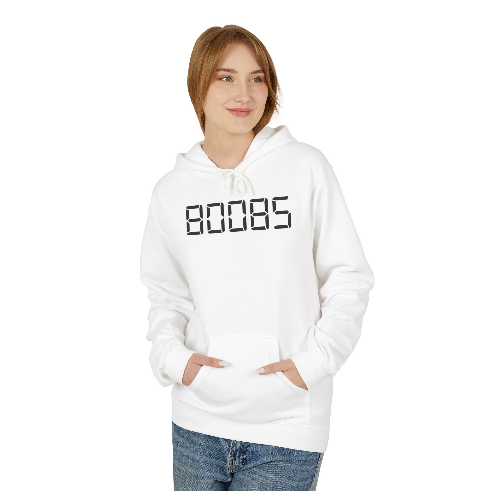 80085 'BOOBS' Hoodie | Funny Calculator Display Text Sweatshirt