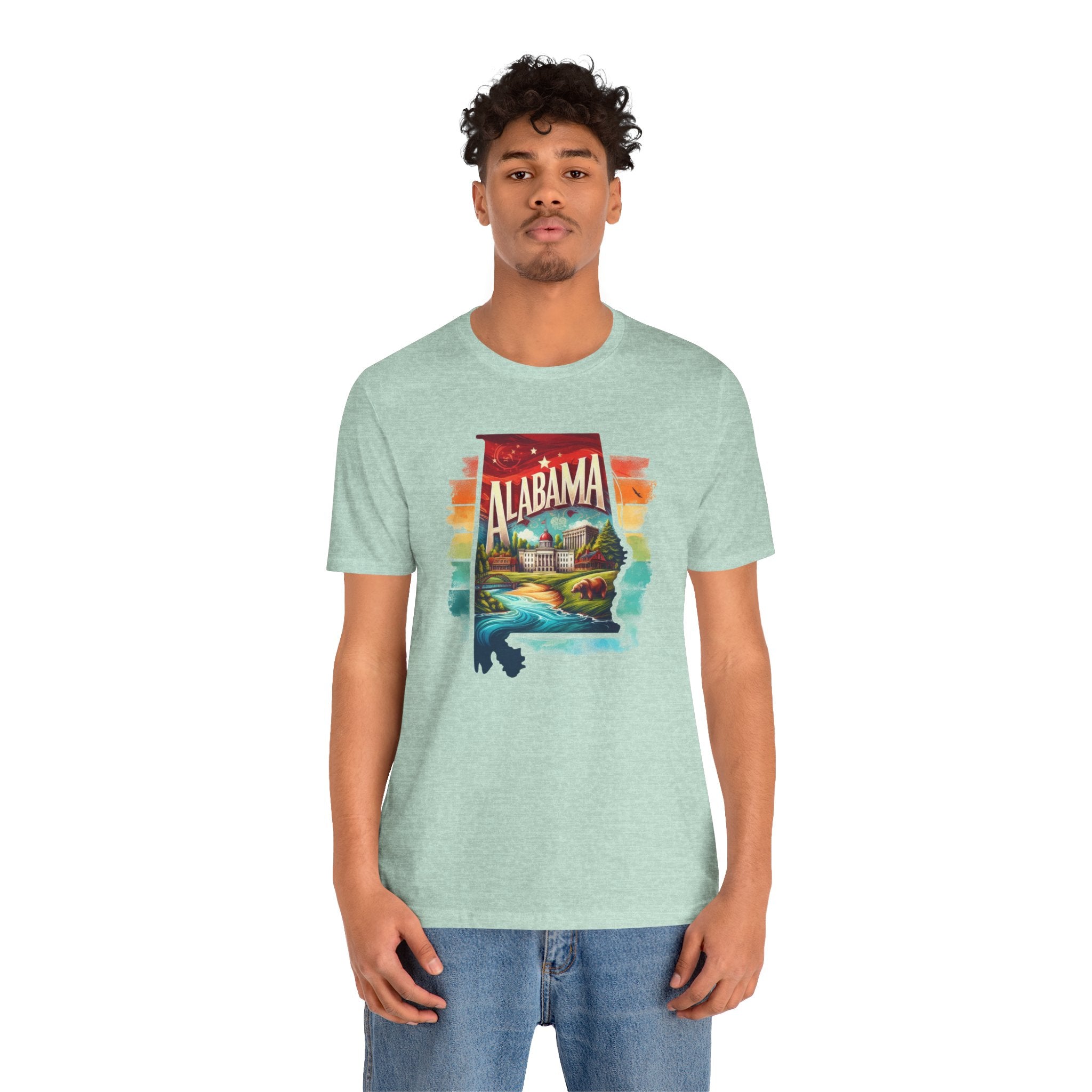 Alabama State Pride Jersey Tee - Deez Teez