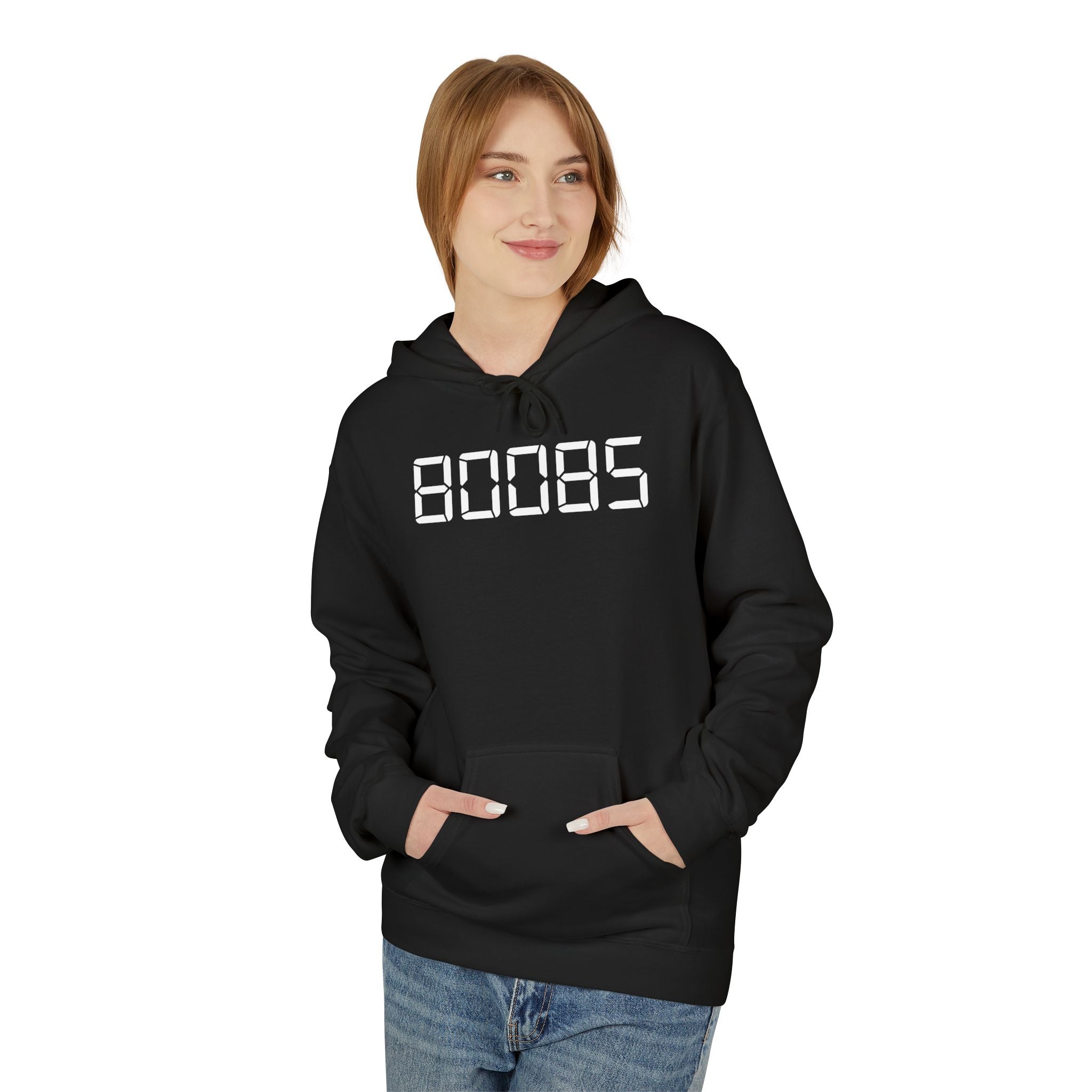 80085 'BOOBS' Hoodie | Funny Calculator Display Text Sweatshirt