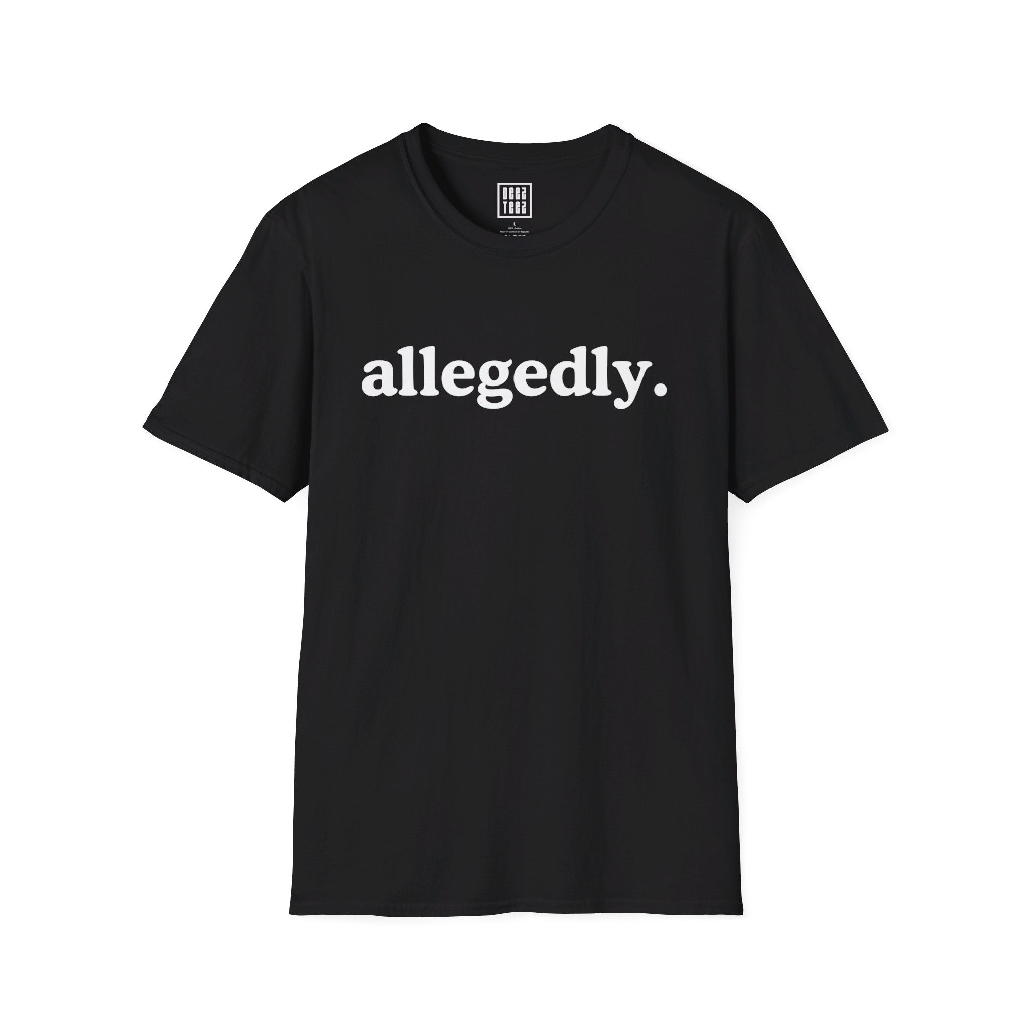 Allegedly Funny Lawyer T-Shirt | Legal Humor T-Shirt - Deez Teez