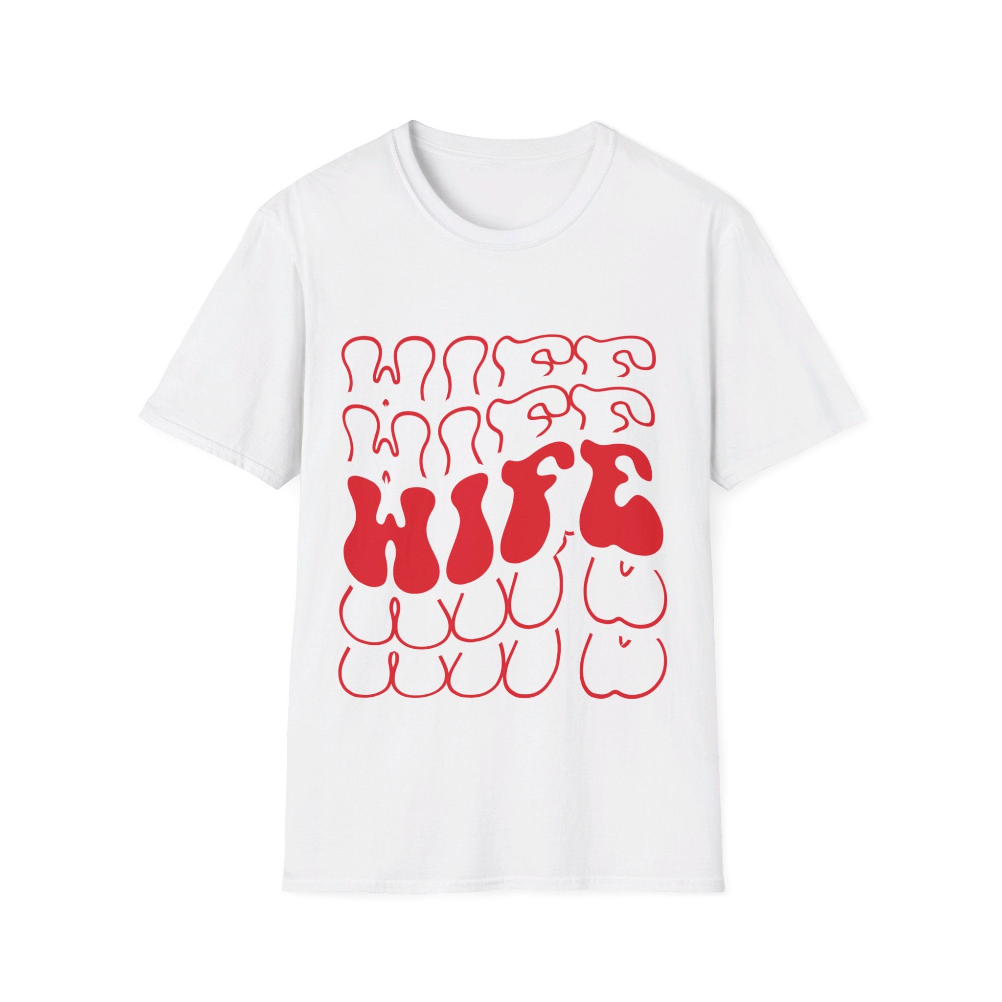 Wife Label T-Shirt | Married Life Tee | Fun Gift For Brides - Deez Teez