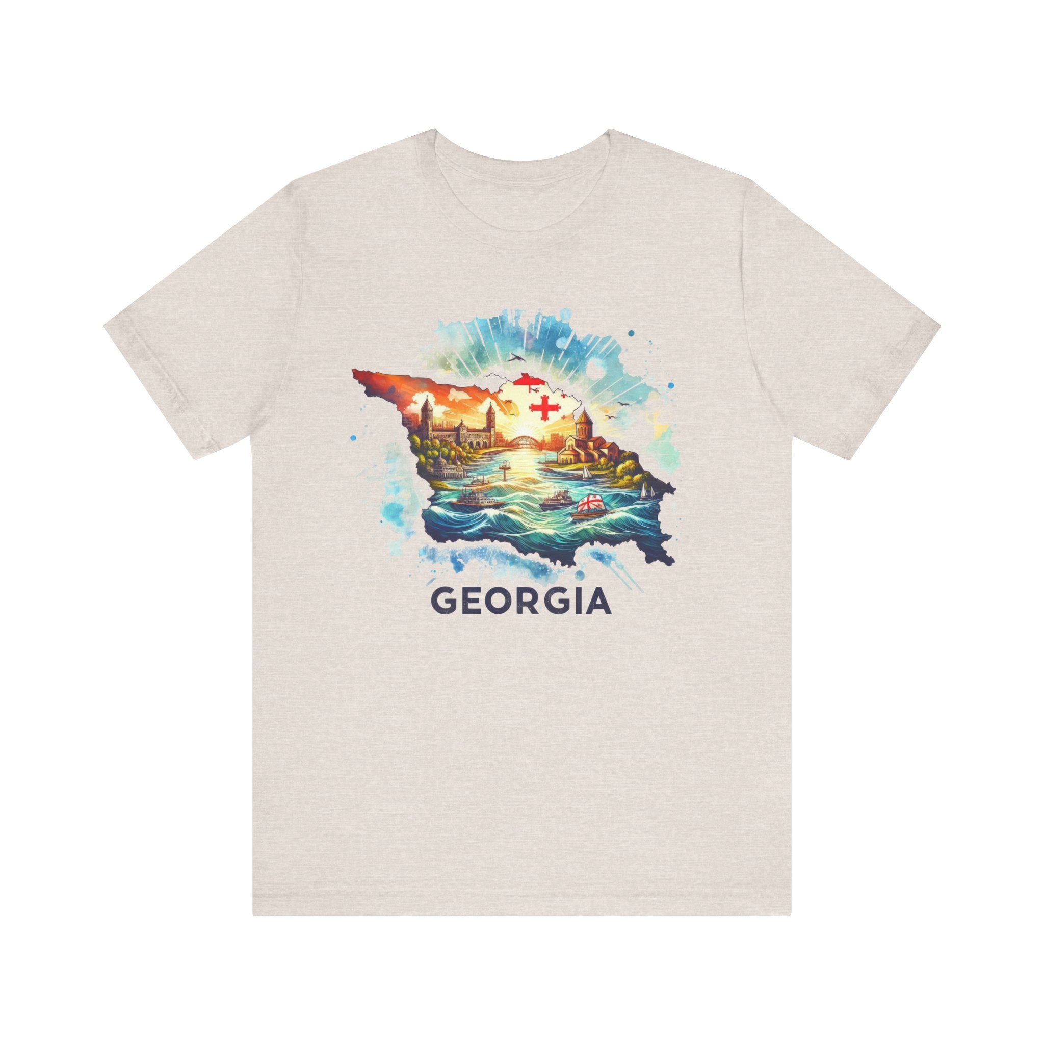 Georgia State Pride T-Shirt | State of Georgia Graphic Tee - Deez Teez