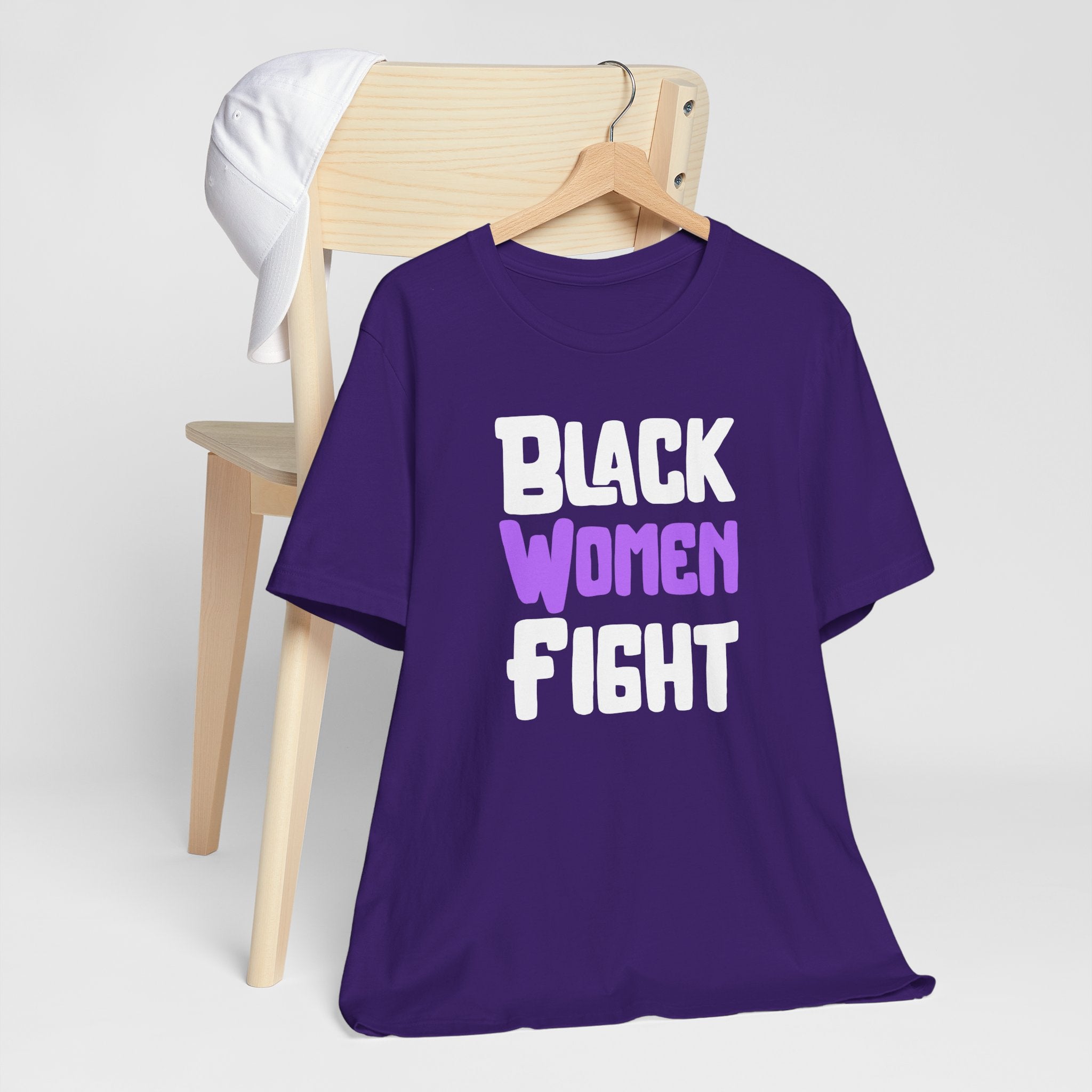 Black Women Fight T-Shirt | Empowerment and Strength Tee