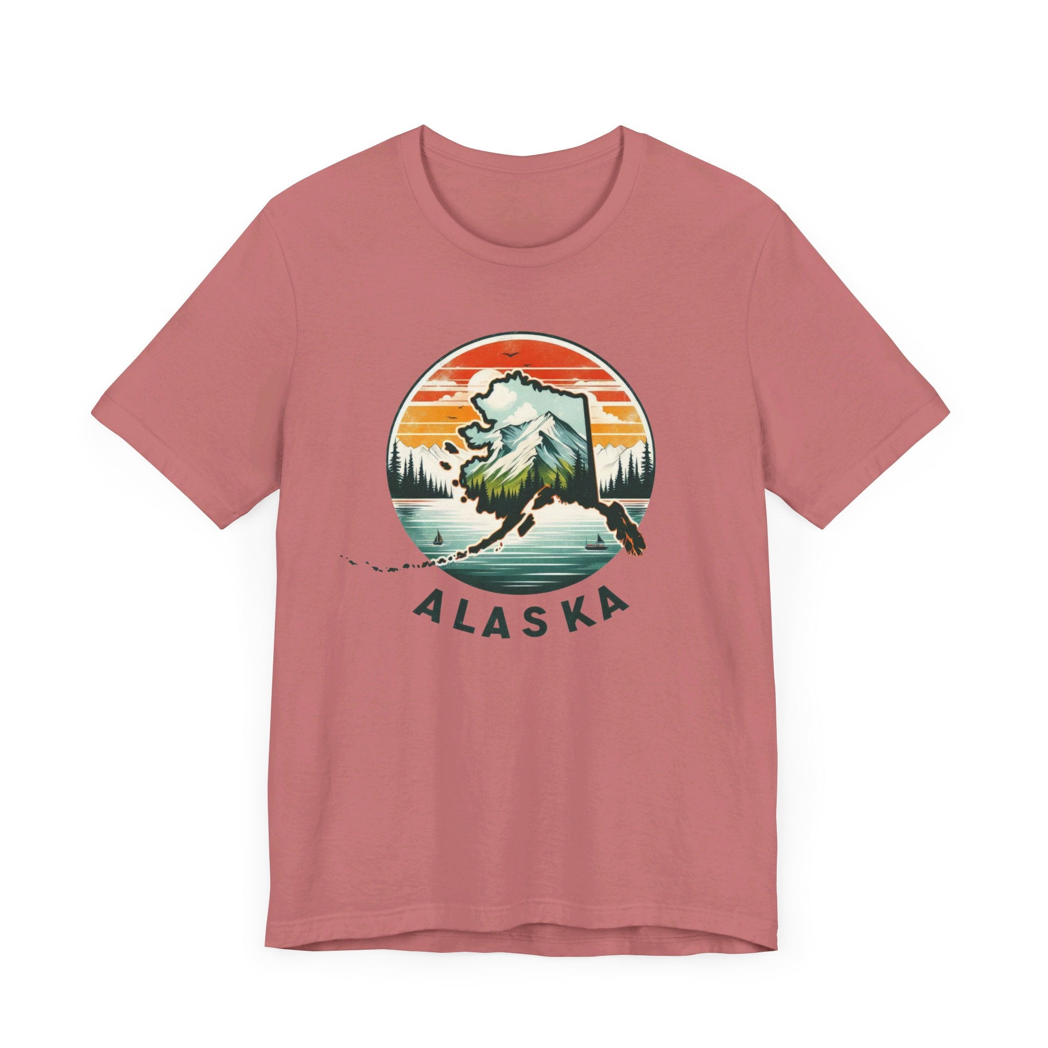 Alaska State Pride Jersey T-Shirt - Deez Teez