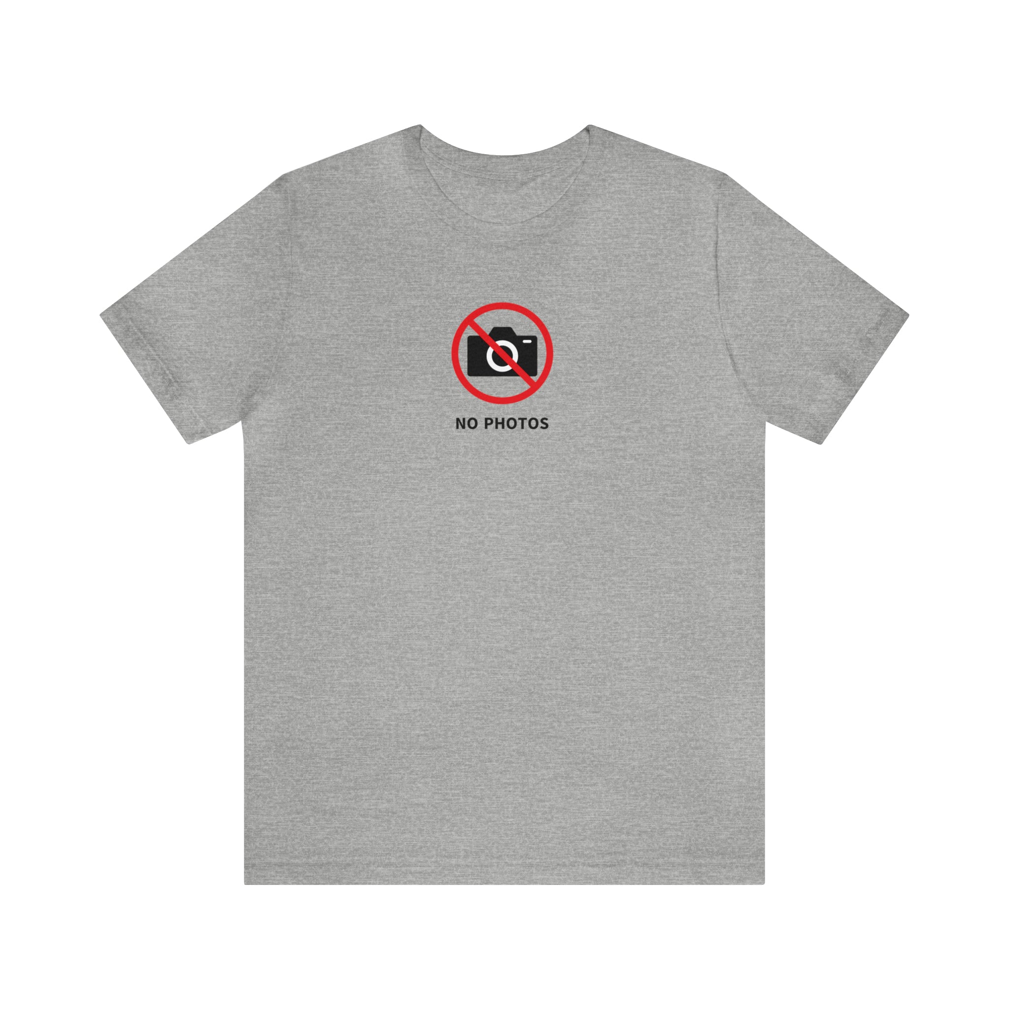 No Photos Graphic T-Shirt - Deez Teez