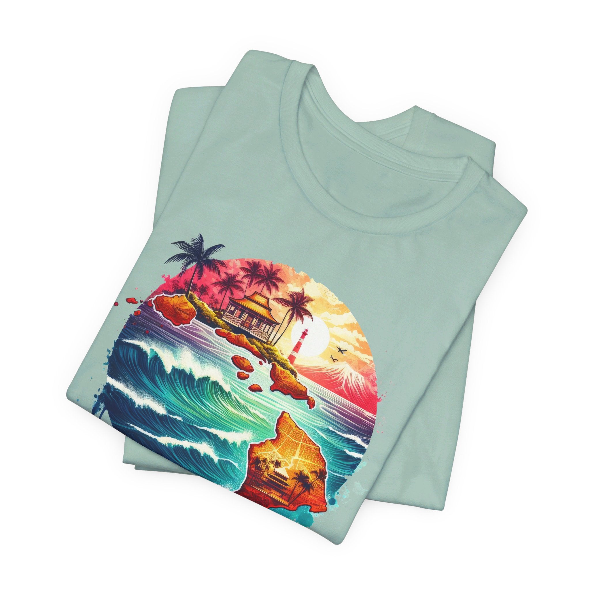 Hawaii State Pride T-Shirt | State of Hawaii Graphic Tee - Deez Teez