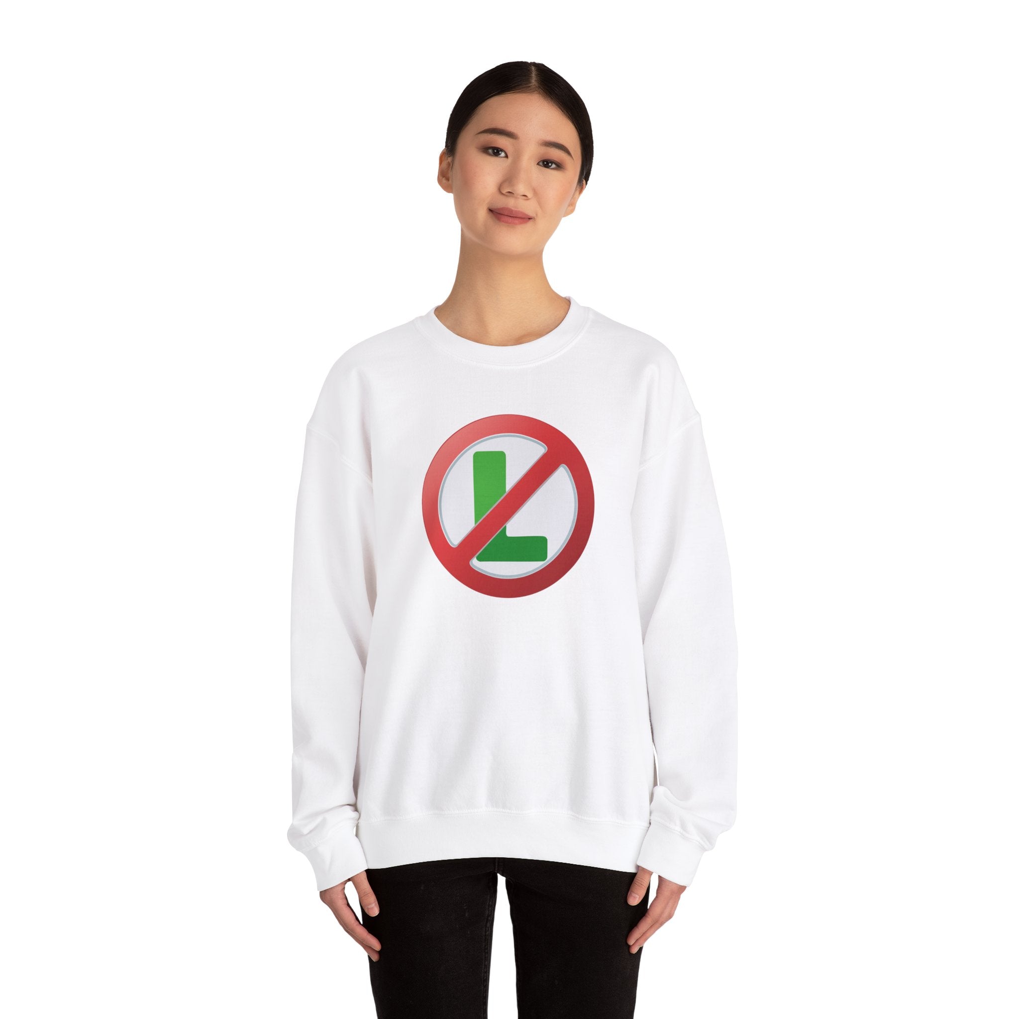 "No L" Christmas Sweatshirt | Funny Noel Pun Design