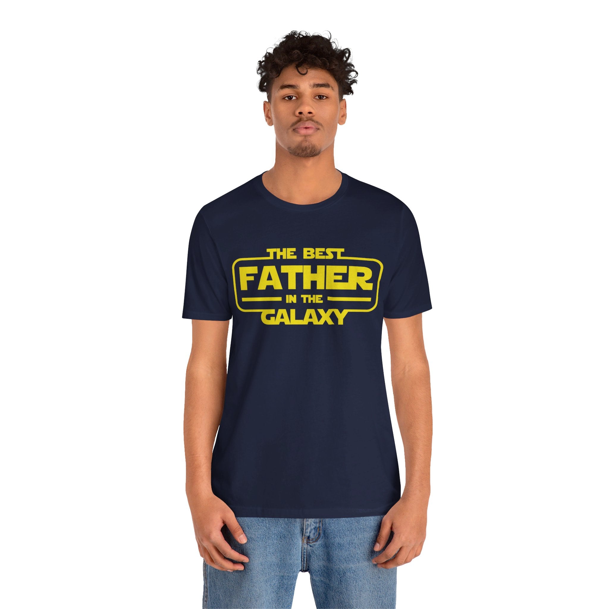 Best Father in the Galaxy T-Shirt | Classic Movie Fathers Day Gift - Deez Teez