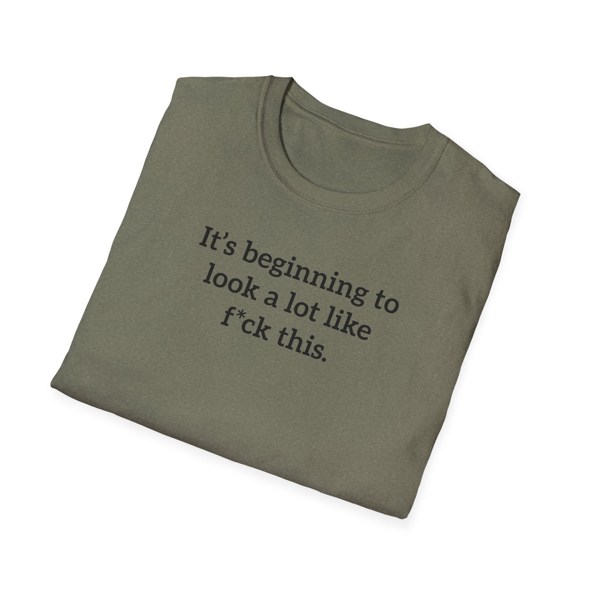 'It's Beginning To Look A Lot Like F*ck This' T-Shirt | Funny Gift Exchange Tee