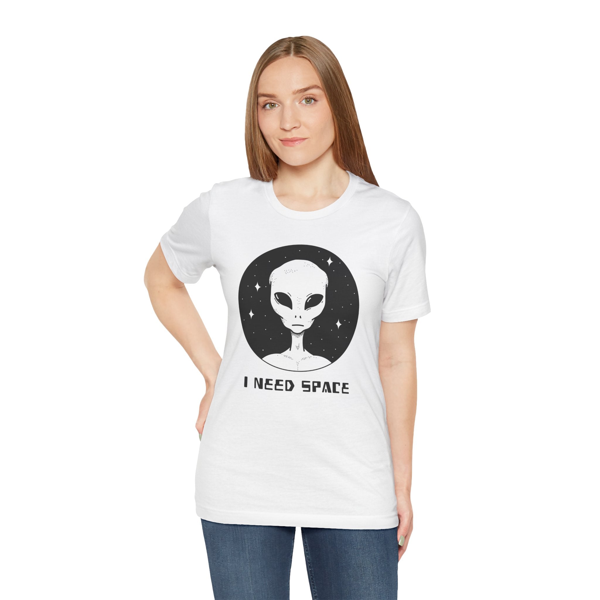 I Need Space Alien Graphic T-Shirt