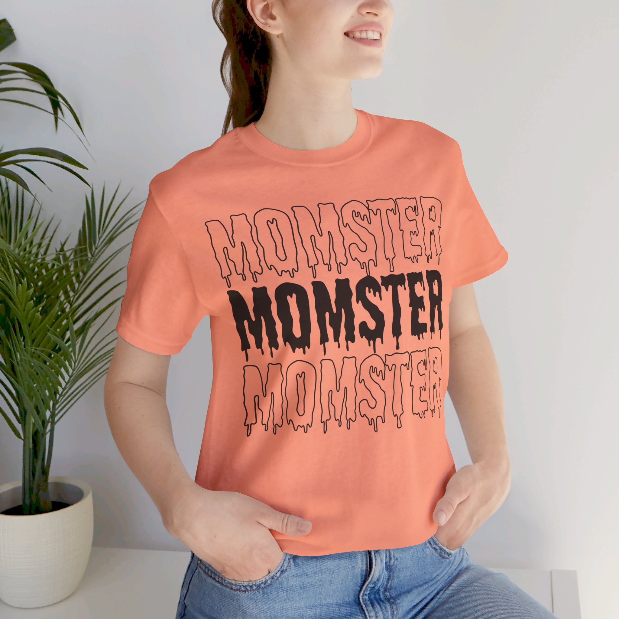 'Momster' T-Shirt | Monster Mommy Tee - Deez Teez