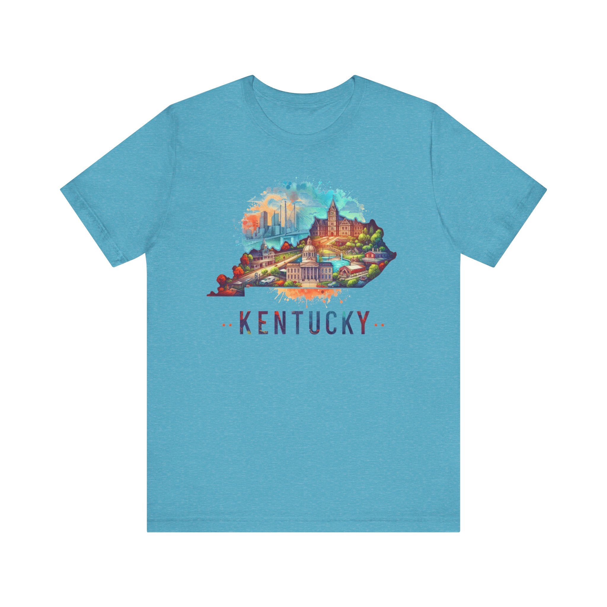 Kentucky State Pride Tee | State of Kentucky Graphic T-Shirt - Deez Teez