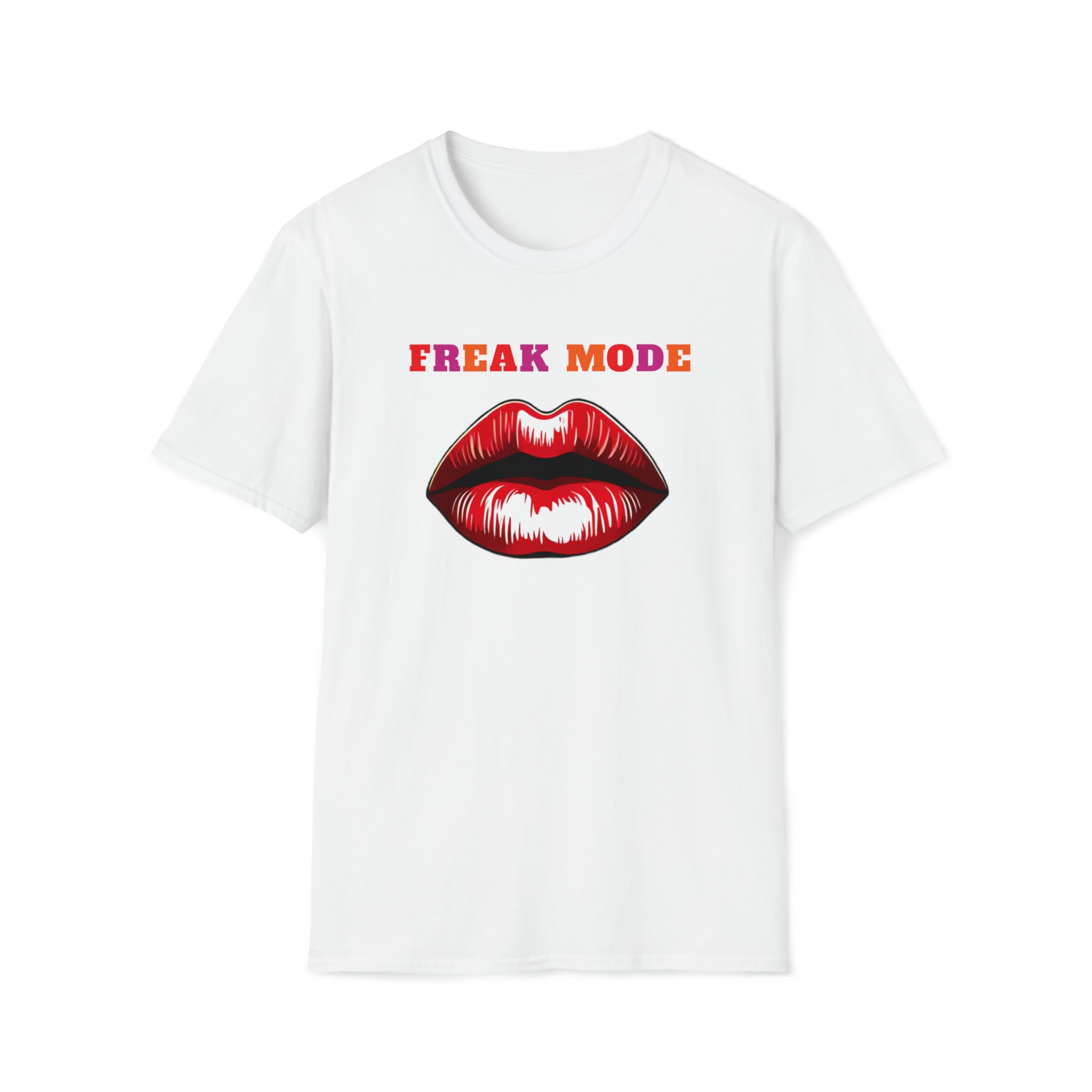 Freak Mode Red Lips T-Shirt - Deez Teez