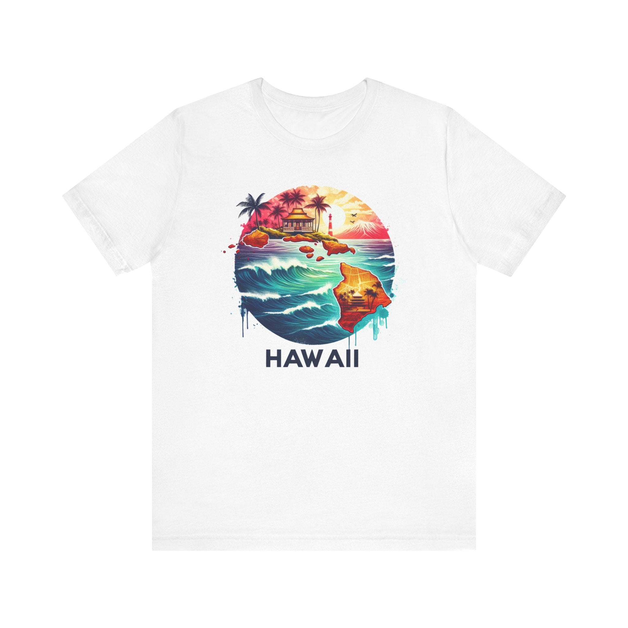 Hawaii State Pride T-Shirt | State of Hawaii Graphic Tee - Deez Teez