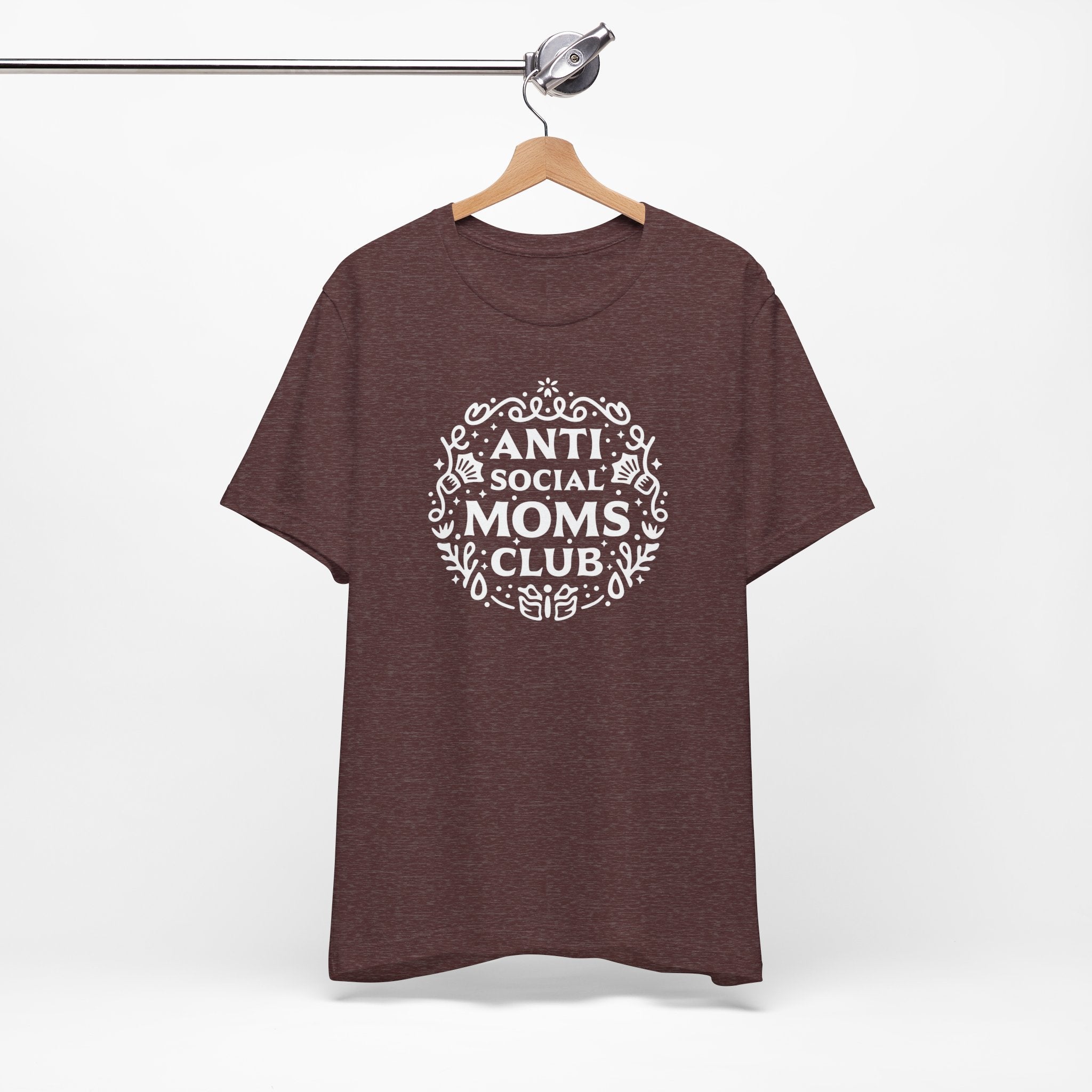 Anti-Social Moms Club T-Shirt | Funny Introvert Mom Tee