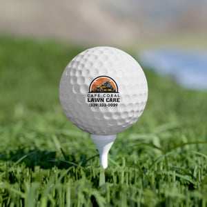 Cape Coral Lawn Care | Custom Brand Design | Golf Balls, 6pcs - Deez Teez