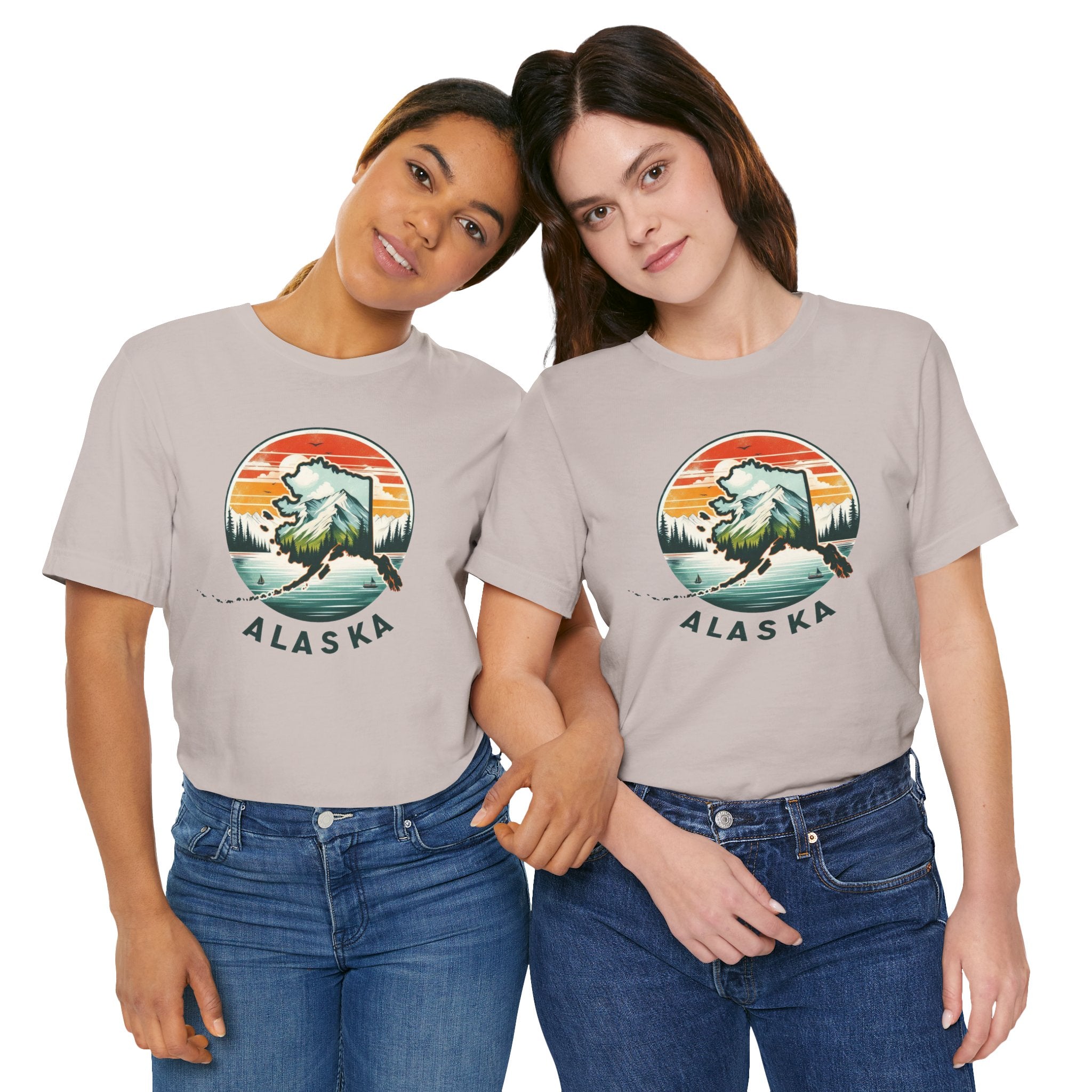Alaska State Pride Jersey T-Shirt - Deez Teez