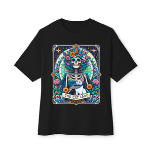 The Cat Lady Tarot Card T-Shirt | Feline Future Fantasy Tee - Deez Teez