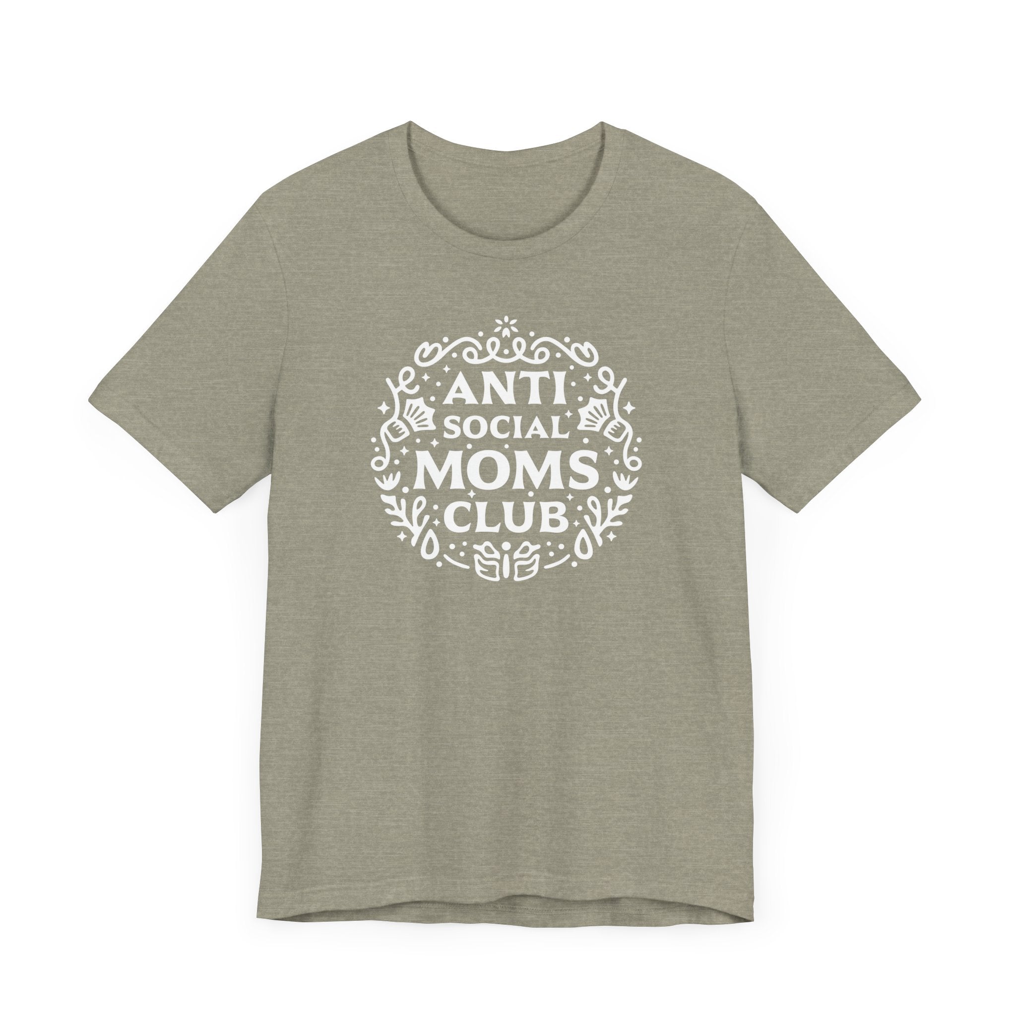 Anti-Social Moms Club T-Shirt | Funny Introvert Mom Tee