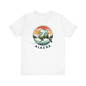 Alaska State Pride Jersey T-Shirt - Deez Teez