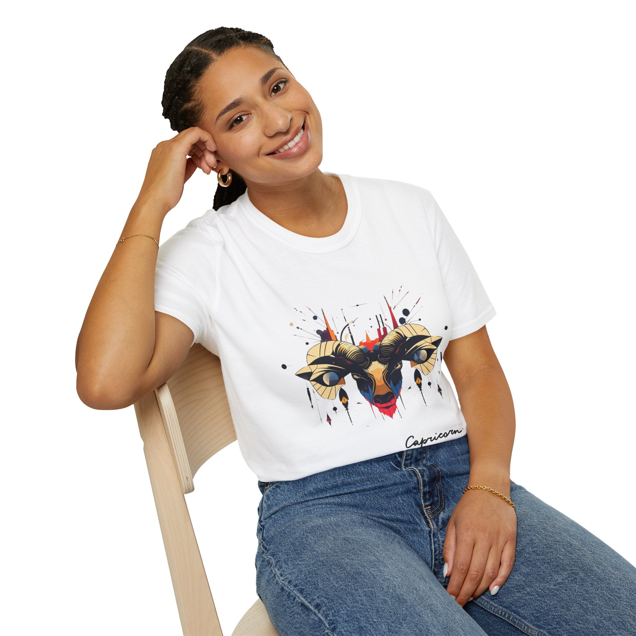 Capricorn Zodiac T-Shirt | Capricorn Goat Astrology Tee