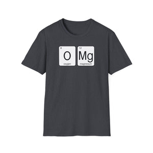 'OMG' Periodic Table Humor T-Shirt | Oxygen Magnesium Elemental Humor Tee