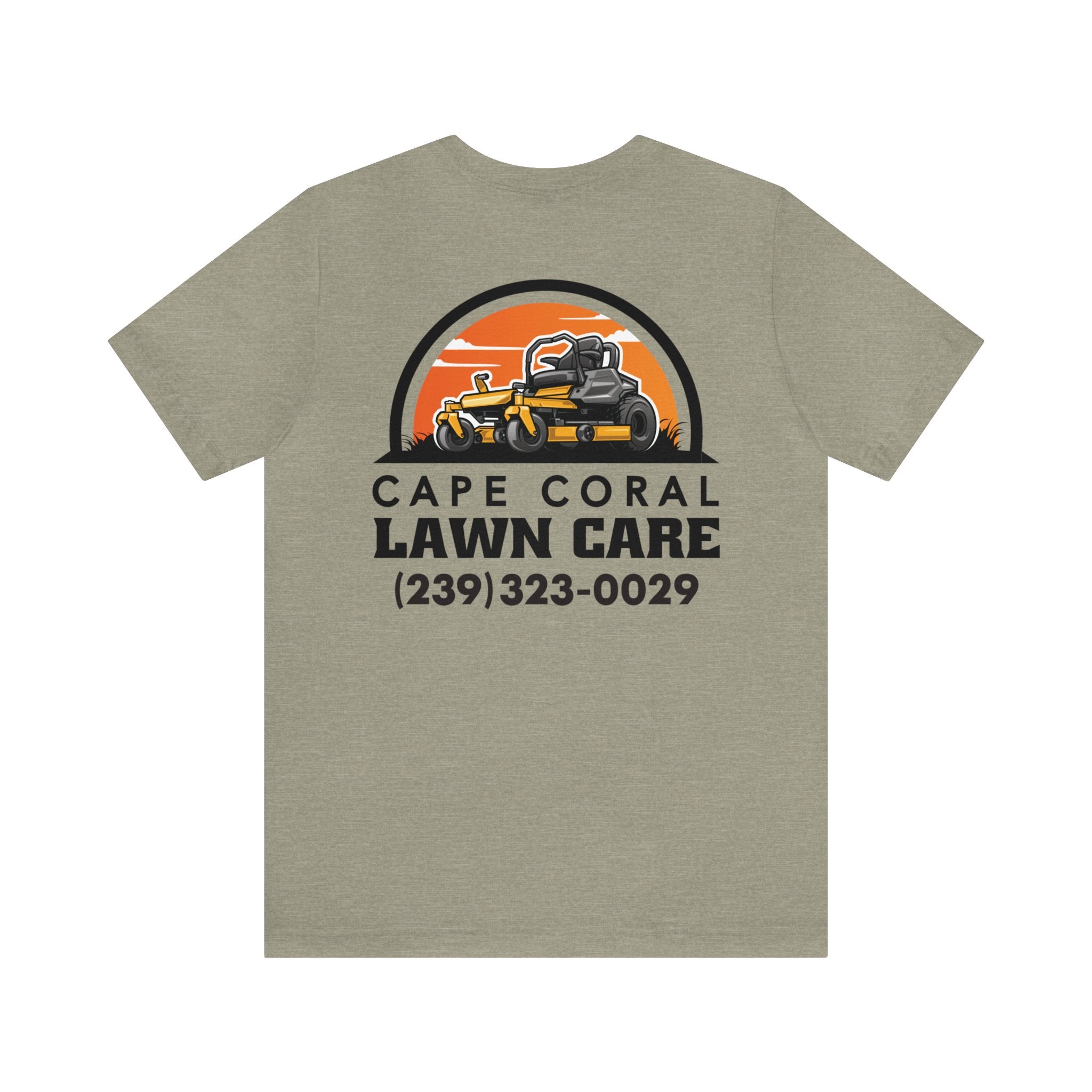 Cape Coral Lawn Care Logo T-Shirt - Deez Teez