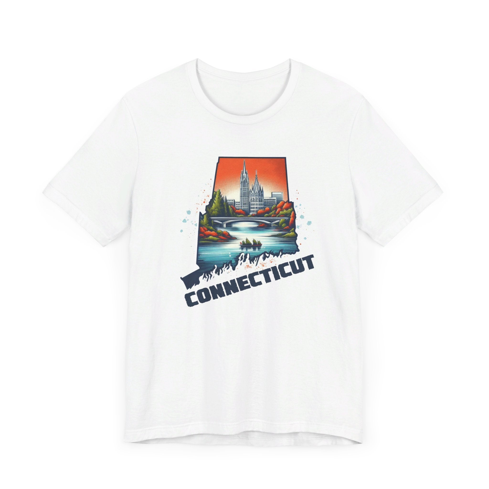 Connecticut State Pride T-Shirt - Deez Teez