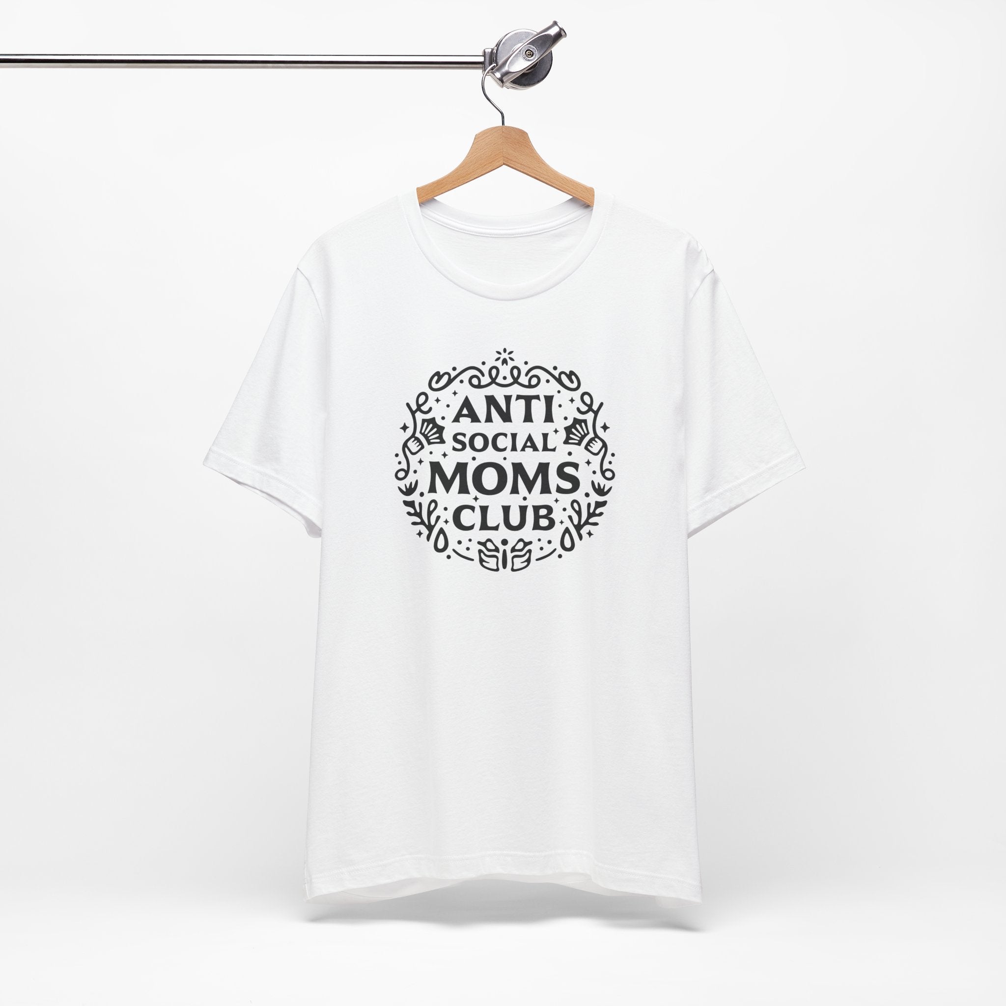 Anti-Social Moms Club T-Shirt | Funny Introvert Mom Tee