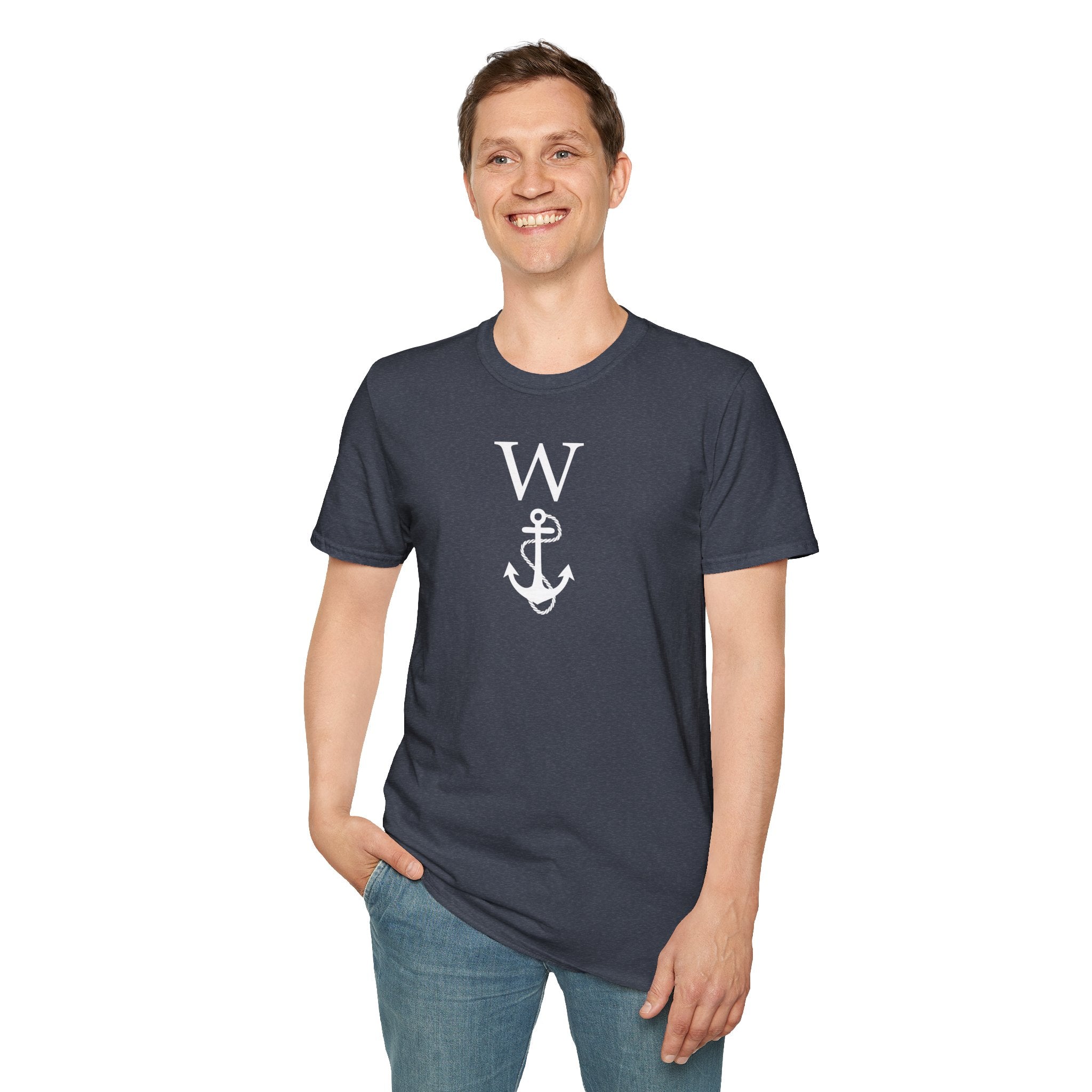 W Anchor "Wanker" T-Shirt | Nautical Humor Tee